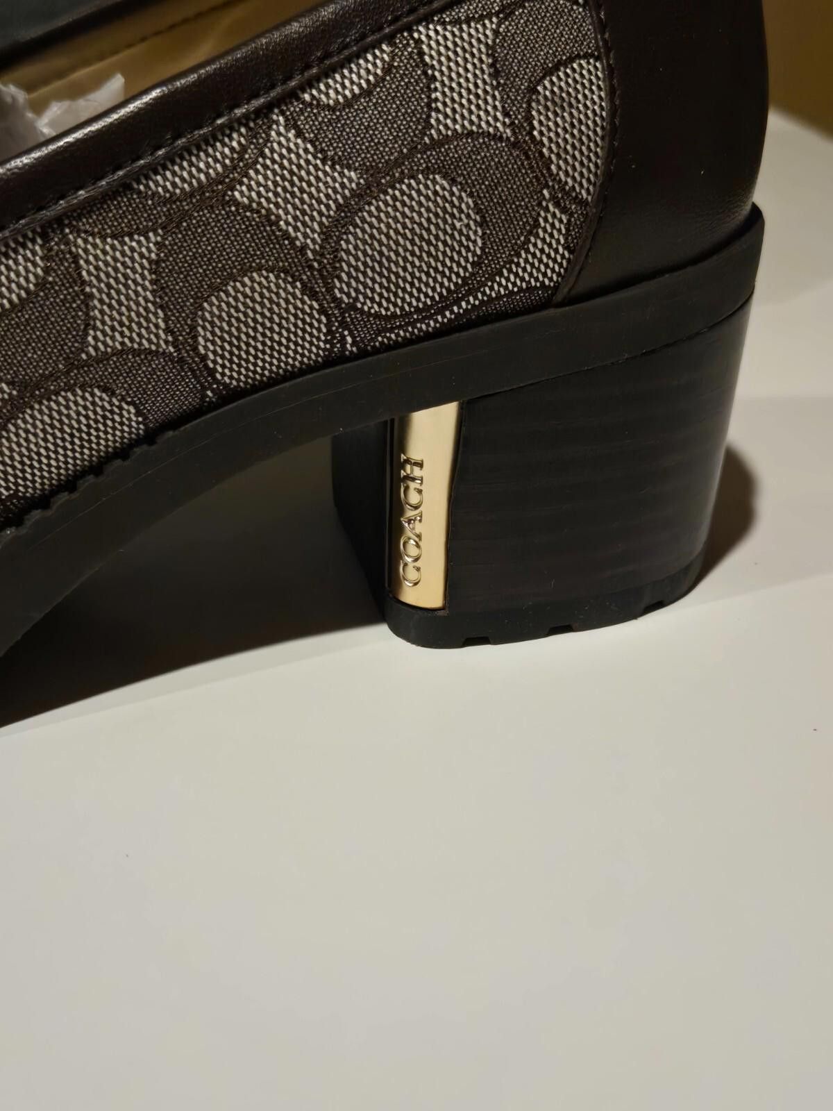 Coach Womens Coach Cora Loafer Signature Logo Jacquard 8.5 B NEW Size US 8.5 / IT 38.5 - 8 Thumbnail