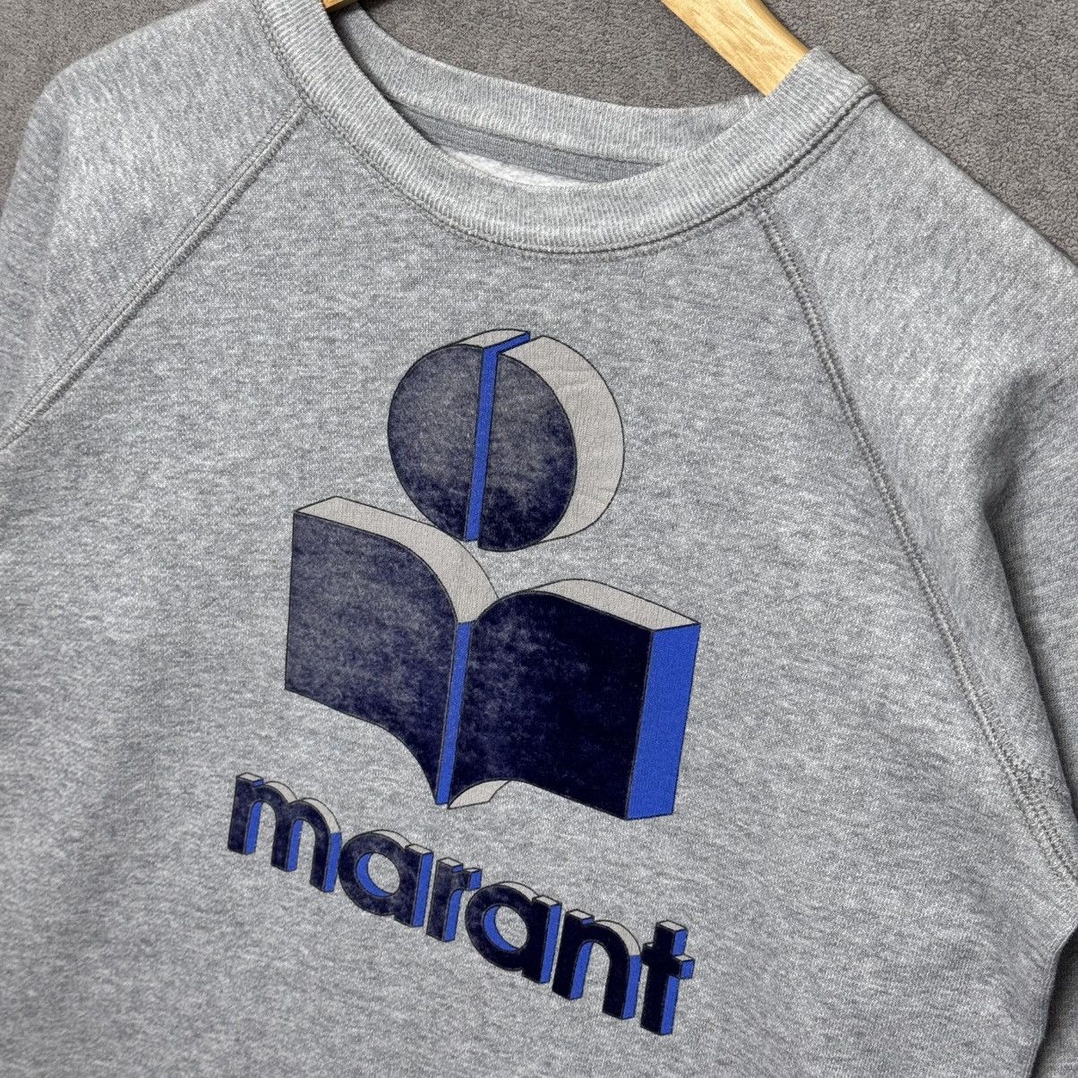 Isabel Marant Etoile Isabel Marant Etoile Big Logo Sweatshirt Size S / US 4 / IT 40 - 3 Thumbnail