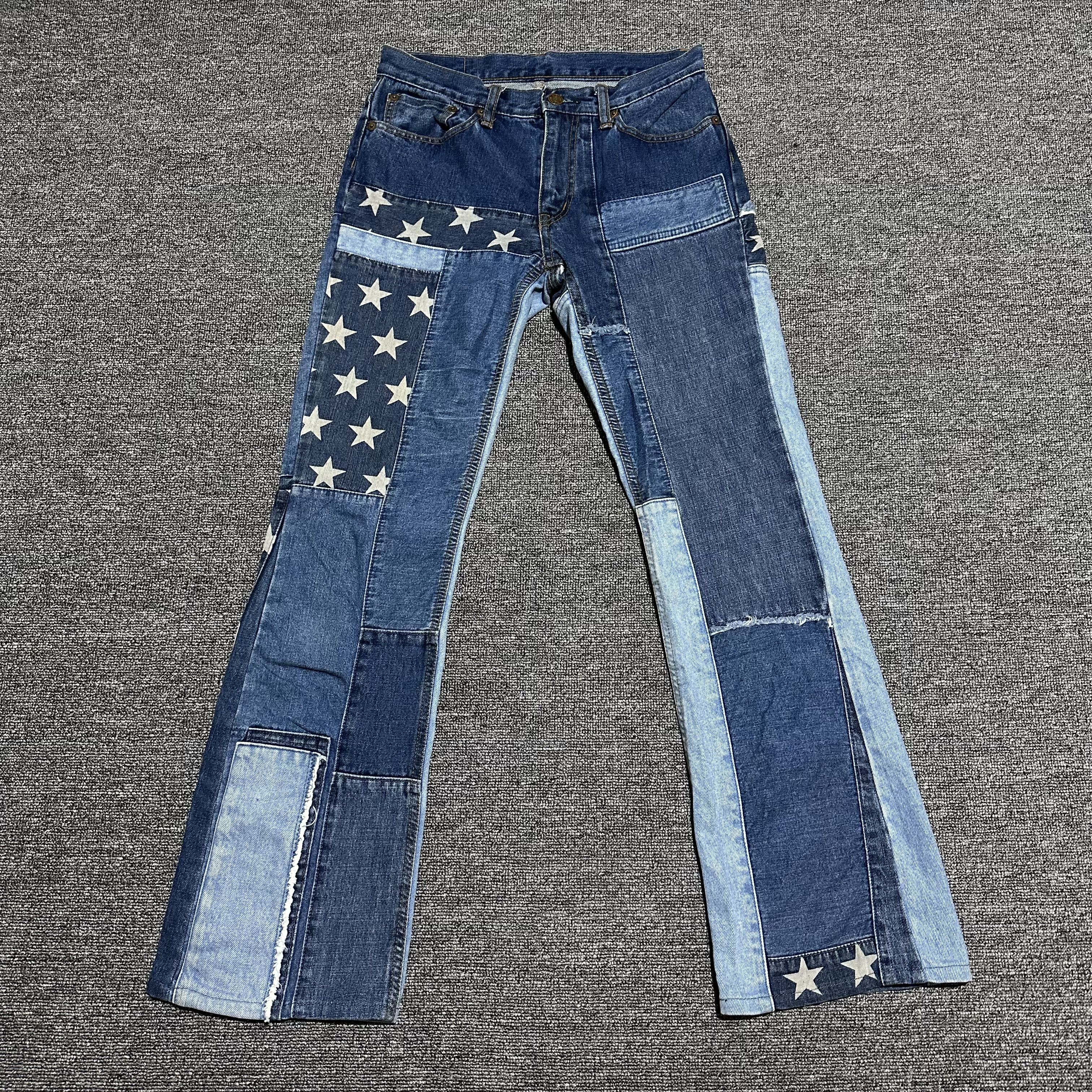 Hysteric Glamour Hysteric Glamour Patch Work Pants Size US 28 / EU 44 - 1 Thumbnail