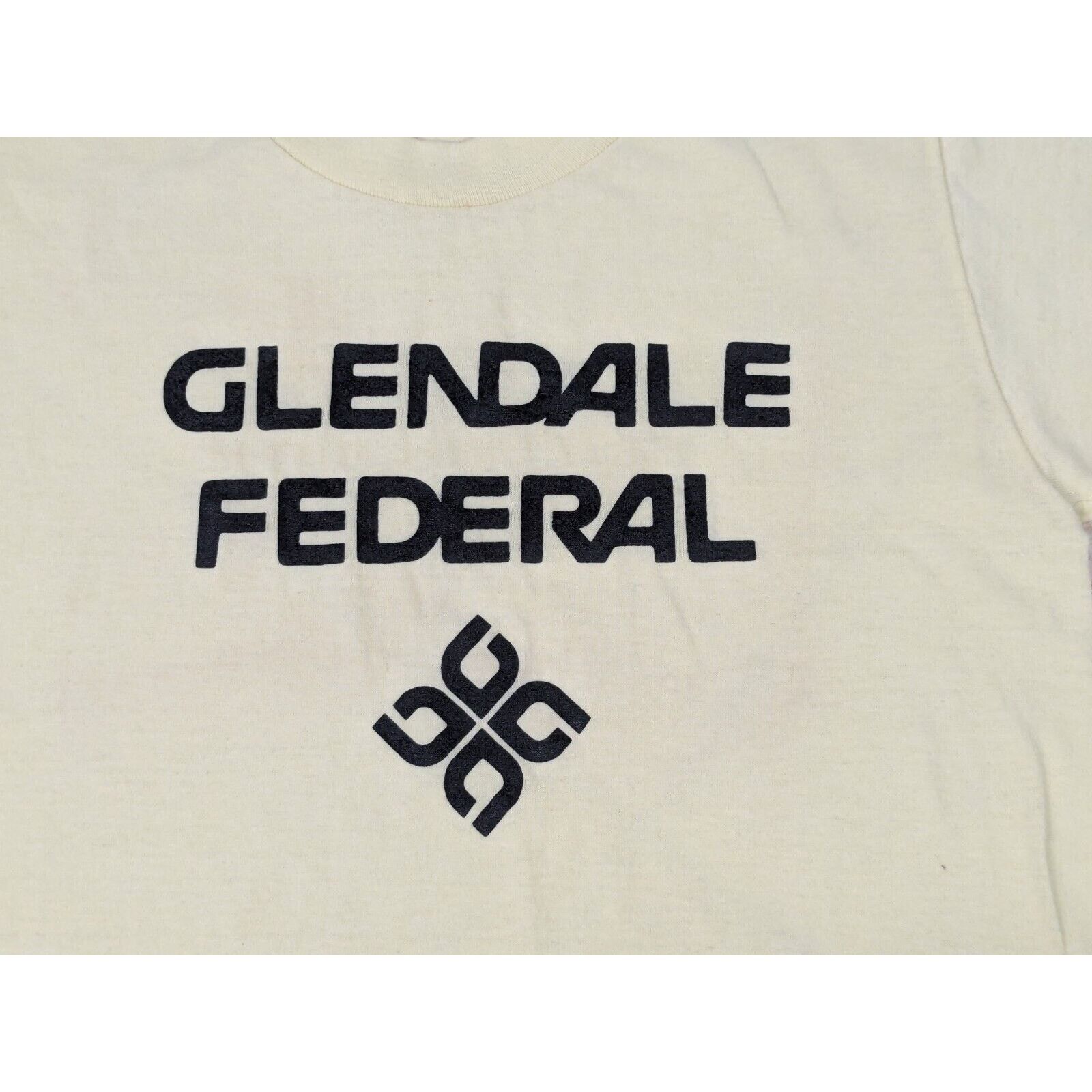 Jerzees Vtg 1980s Glendale Federal Bank California T Shirt S Yellow Size US S / EU 44-46 / 1 - 2 Thumbnail