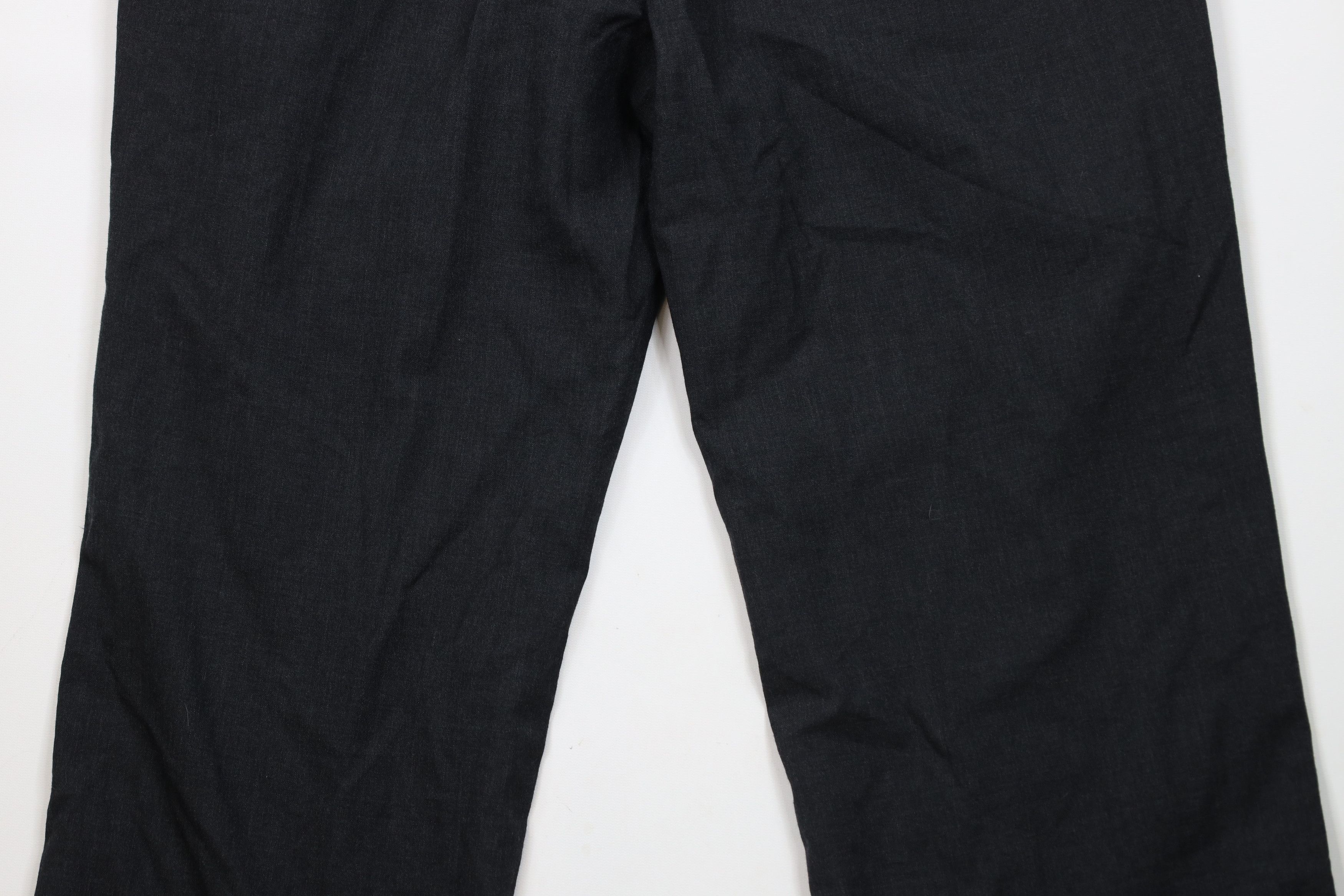 Vintage Vintage 90s Streetwear Pleated Wide Leg Chino Pants Gray Size US 36 / EU 52 - 13 Thumbnail