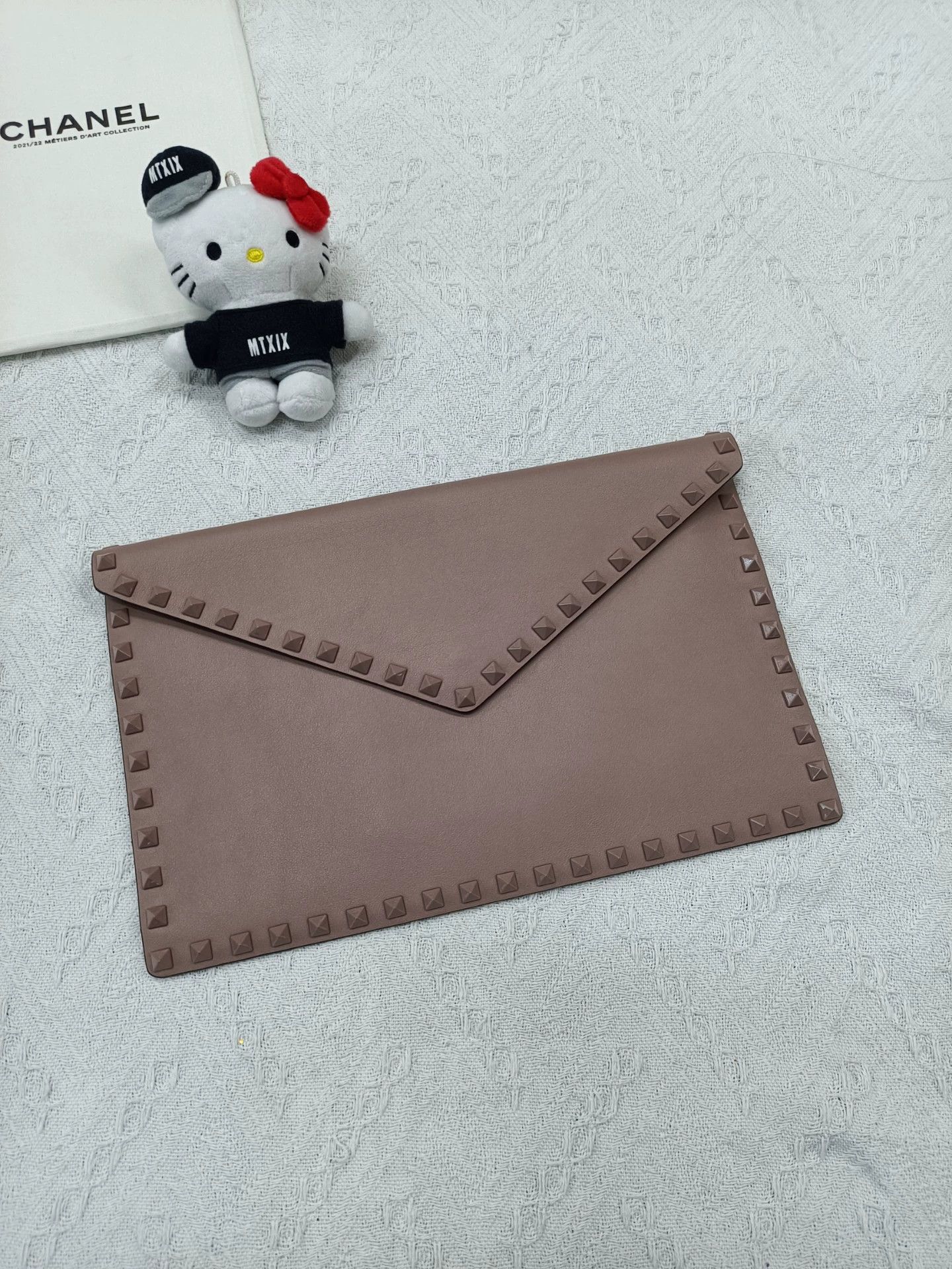 Valentino Valentino Studded Envelope Clutch 30x19 Size ONE SIZE - 1 Thumbnail