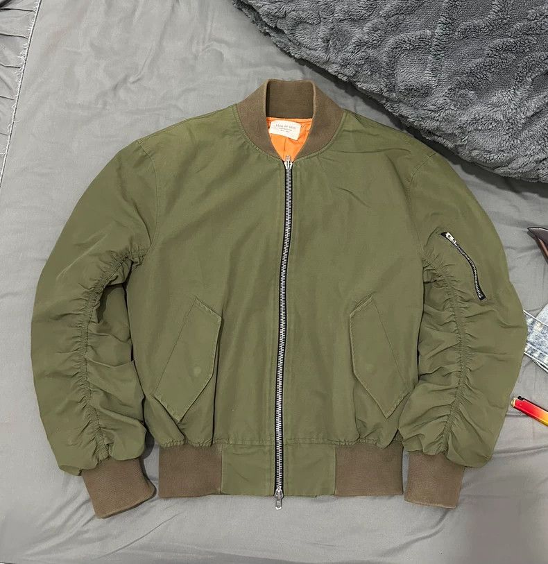 Fear of God Fear of God Third Collection Olive Bomber - dmc Size US S / EU 44-46 / 1 - 1 Thumbnail