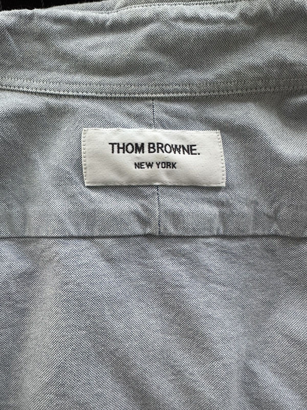 Thom Browne Thom Browne Oxford Classic Fit Size US S / EU 44-46 / 1 - 4 Thumbnail