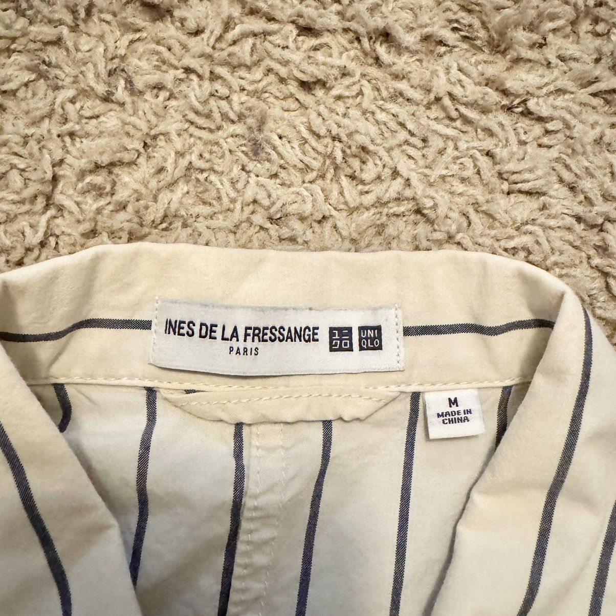 Other INES DE LA FRESSANGE X UNIQLO BUTTON UP! Size US M / EU 48-50 / 2 - 6 Thumbnail