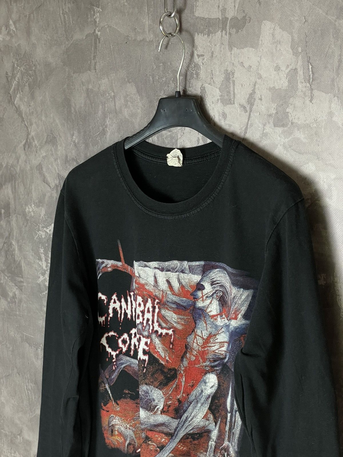 Band Tees Vintage Cannibal Corpse Tomb of the Mutilated longsleeve 90s Size US M / EU 48-50 / 2 - 11 Thumbnail
