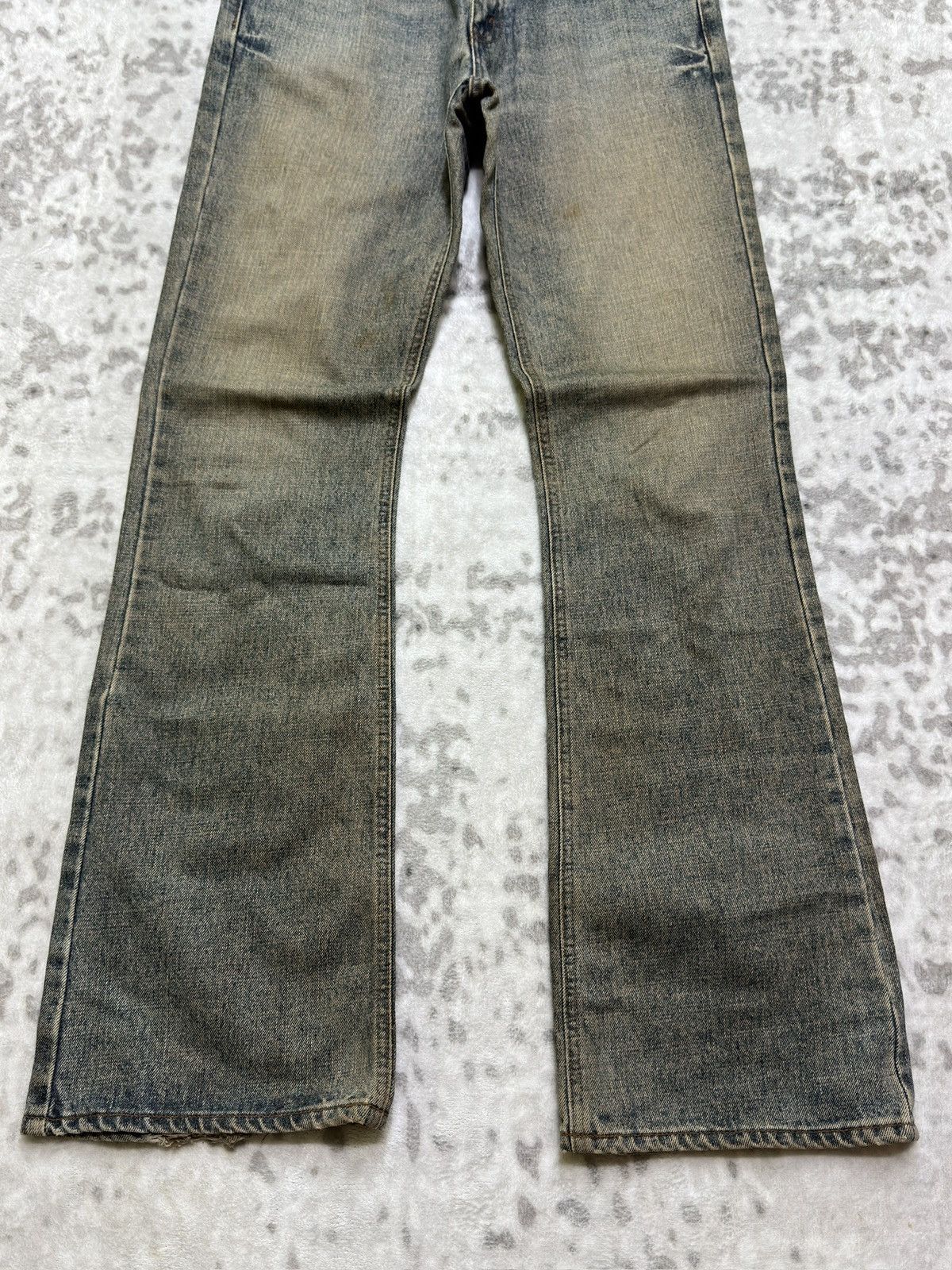 Japanese Brand Flared BOBSON COMPANY Stone Wash Bootcut Denim Size US 29 - 6 Thumbnail