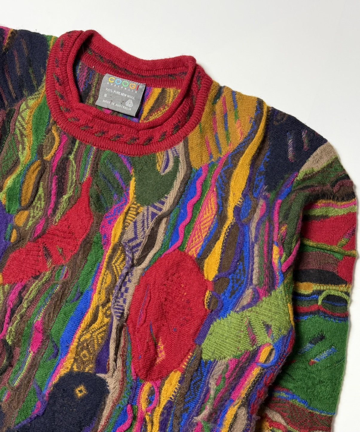 Coogi Coogi - 3D Wool Sweater Size US S / EU 44-46 / 1 - 3 Thumbnail
