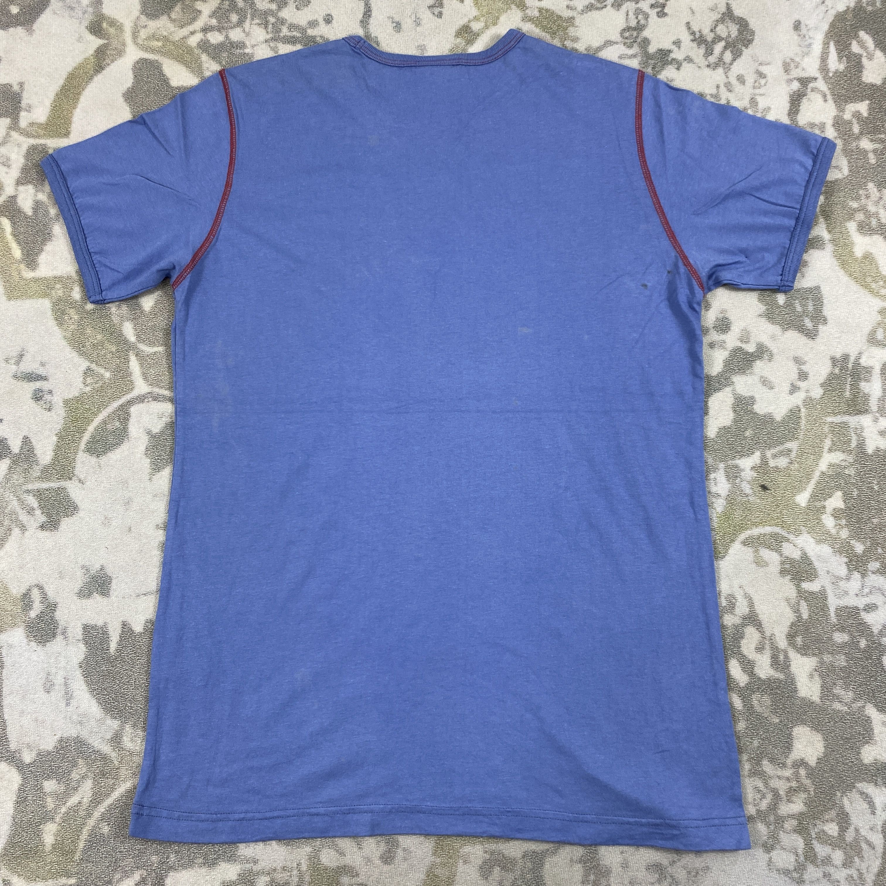 Replay Replay Milano Spell Out Ringer Medium Tshirt -D113 Size US M / EU 48-50 / 2 - 2 Thumbnail