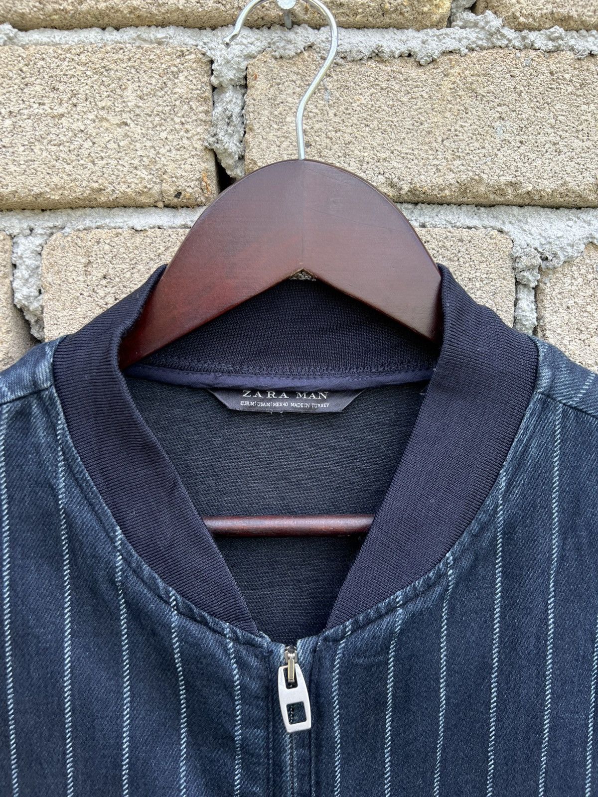 Zara Zara Man Zipper Stripe Jacket Size US M / EU 48-50 / 2 - 7 Thumbnail