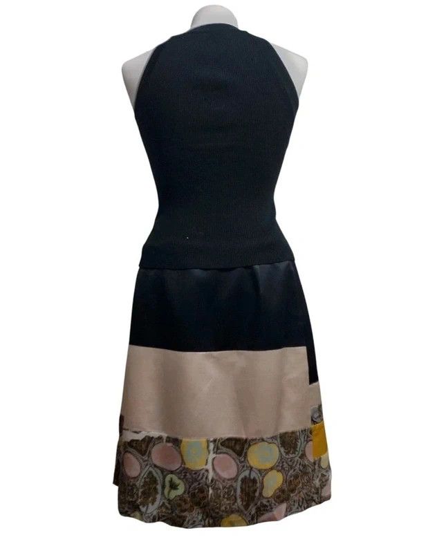 Christian Lacroix Vintage ChristianLacroix Patchwork Silk Skirt 90 Art Couture Size 30" / US 8 / IT 44 - 5 Thumbnail
