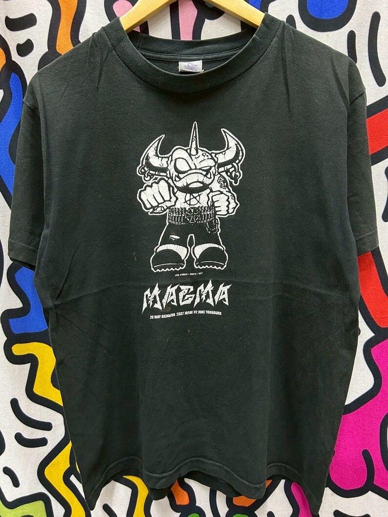 Vintage Vintage 2000s Magma Punk - H2O, Sick of it all tshirt size M Size US M / EU 48-50 / 2 - 2 Thumbnail