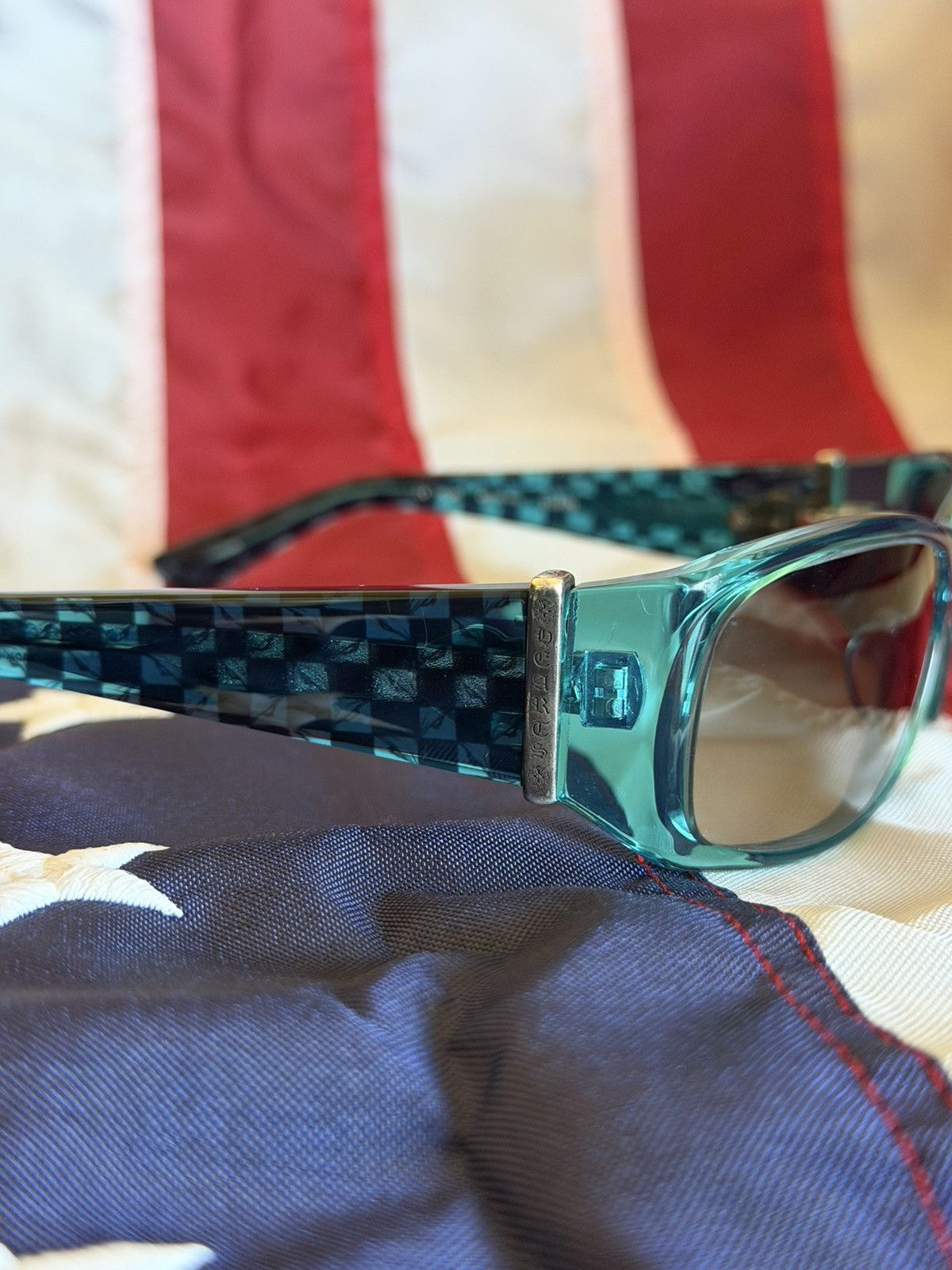 Chrome Hearts Chrome Hearts x Matty Boy blue sunglasses Size ONE SIZE - 3 Thumbnail