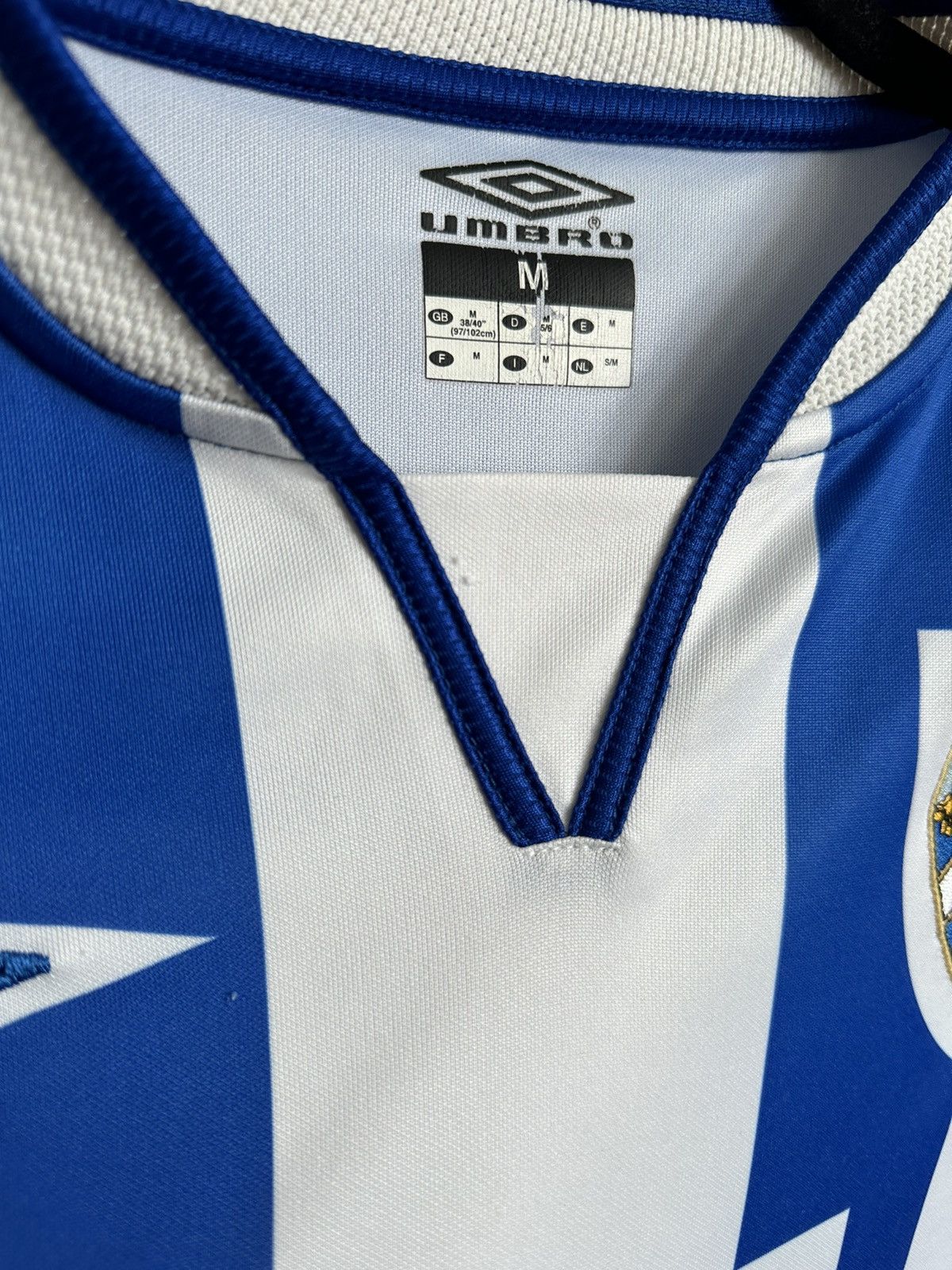 Umbro 2005/06 Umbro Malaga Vintage Soccer Jersey Size US M / EU 48-50 / 2 - 11 Thumbnail