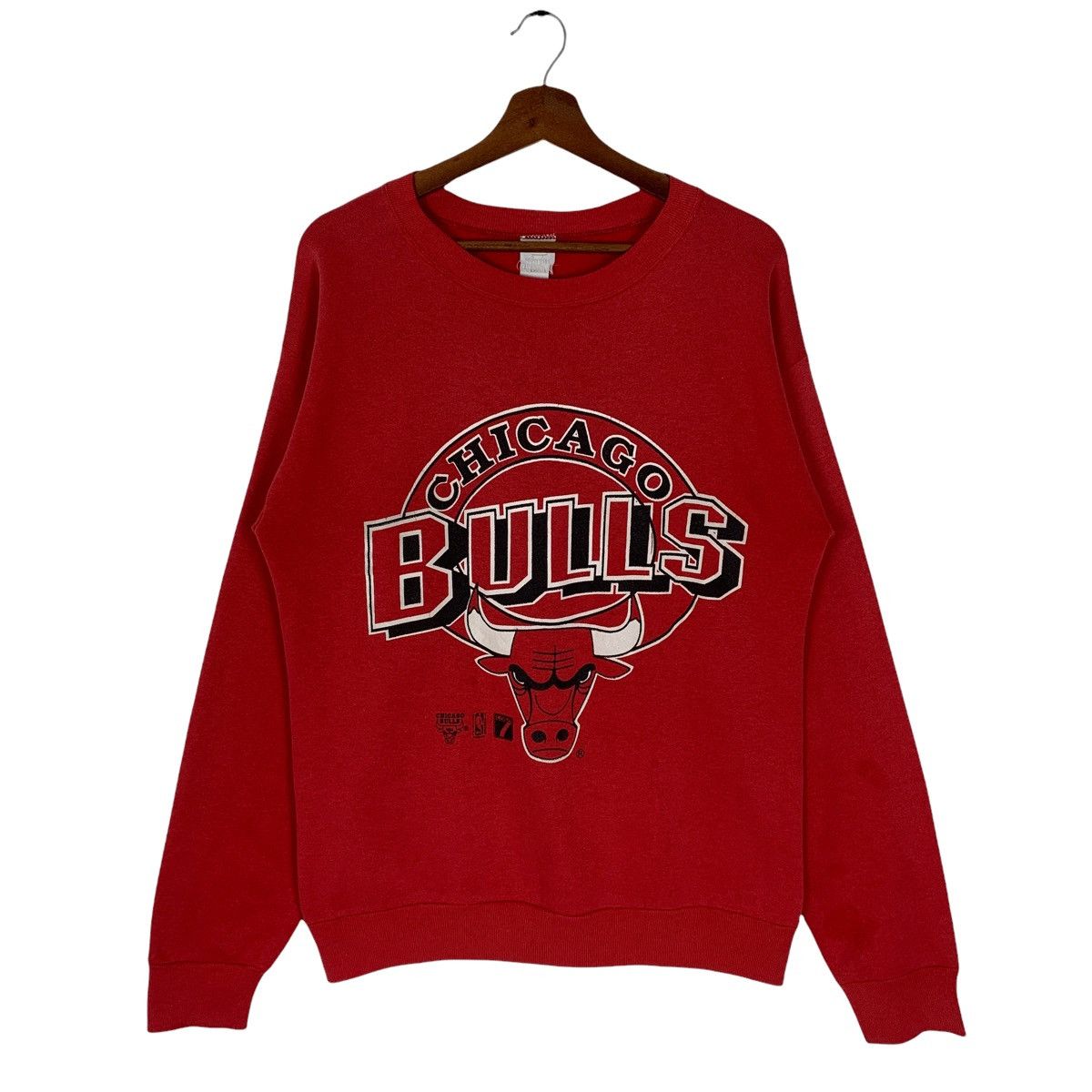 NBA Vintage 90s Chicago Bulls Sweatshirt L Size US L / EU 52-54 / 3 - 1 Thumbnail