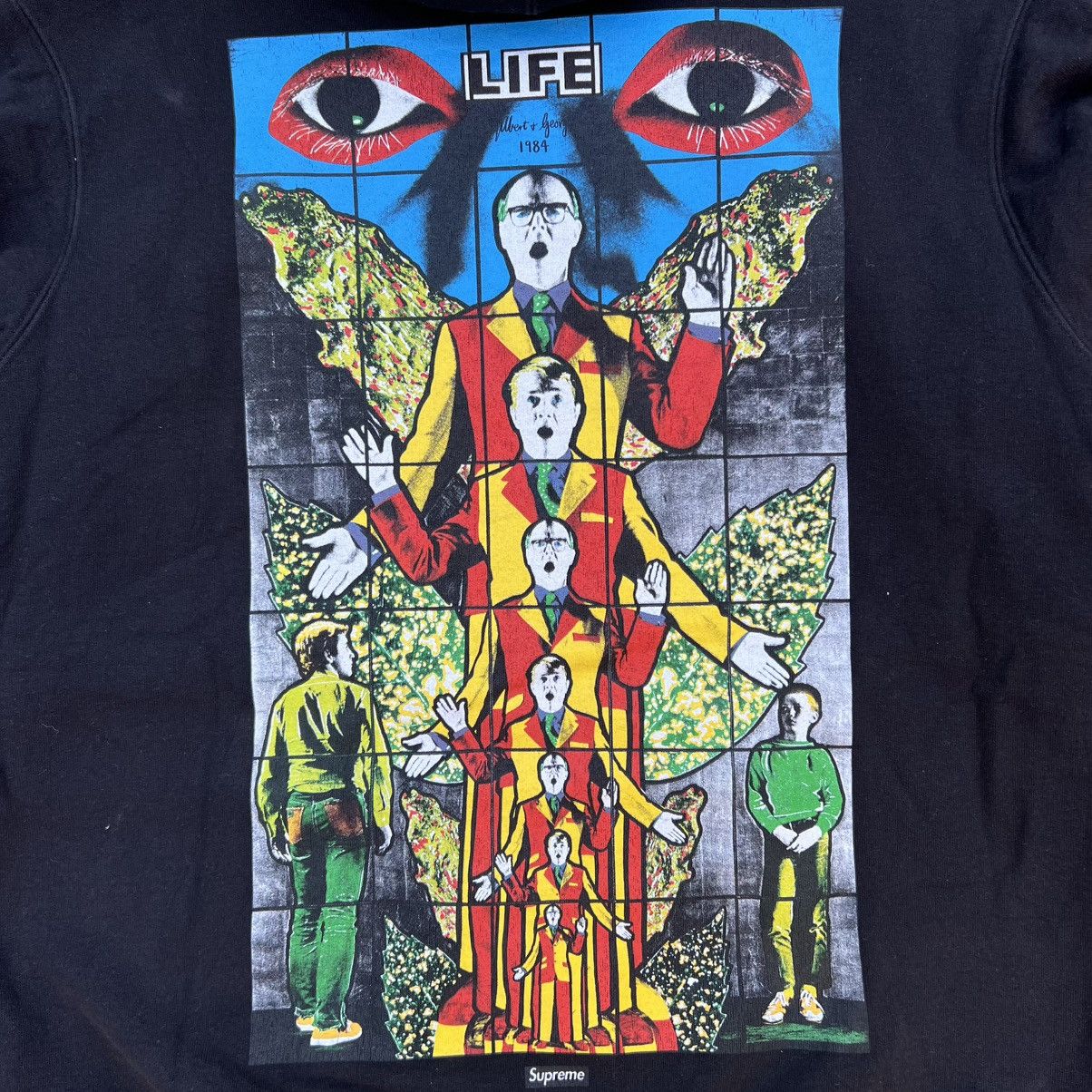Supreme Supreme Gilbert & George LIFE Hoodie Size US L / EU 52-54 / 3 - 4 Thumbnail