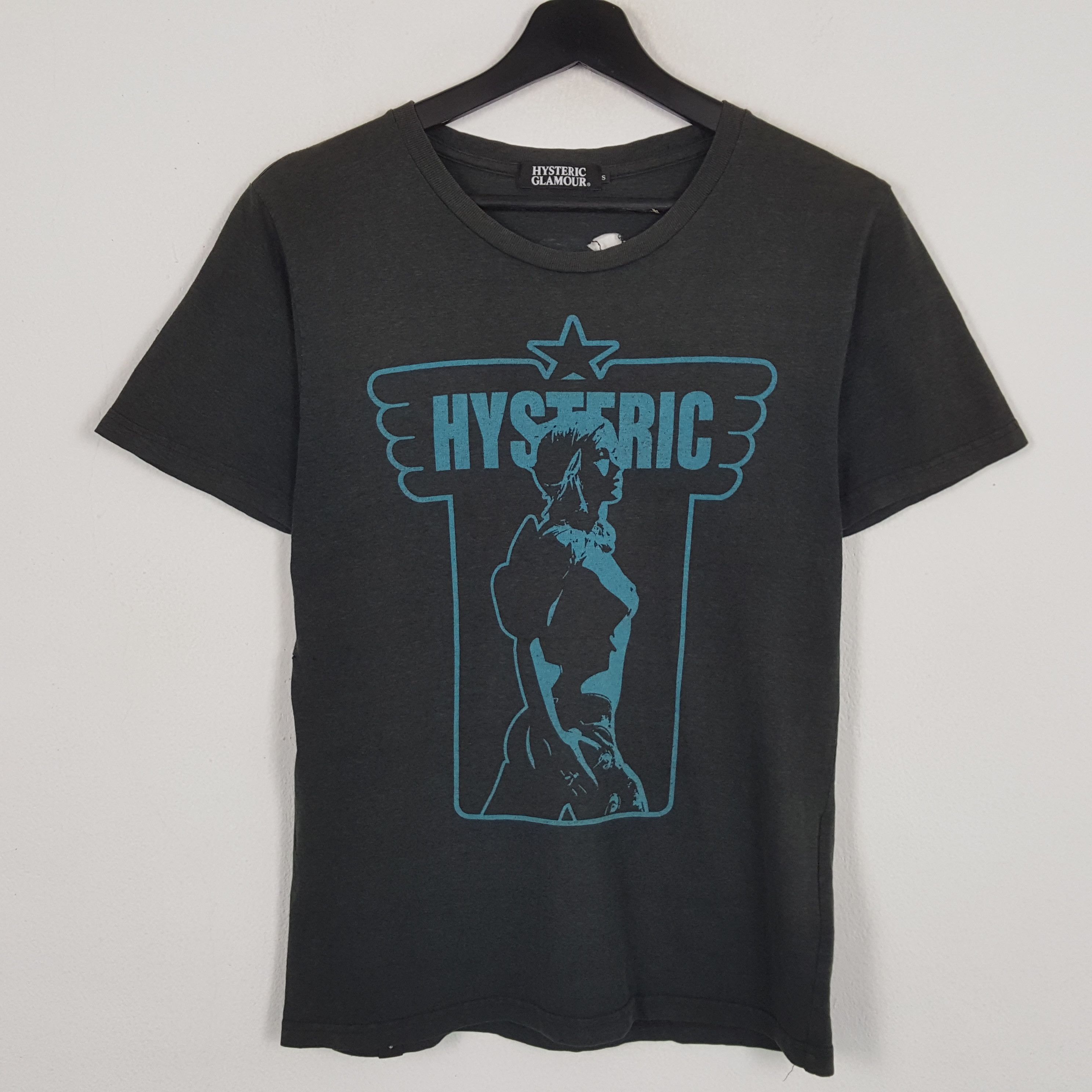 Hysteric Glamour × Japanese Brand × Vintage HYSTERIC GLAMOUR Japanese Brand Distressed Tshirt Size US S / EU 44-46 / 1 - 1 Thumbnail