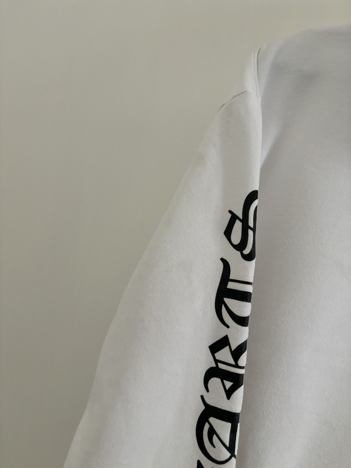 Chrome Hearts WHITE LOGO HOODIE Size US S / EU 44-46 / 1 - 11 Thumbnail