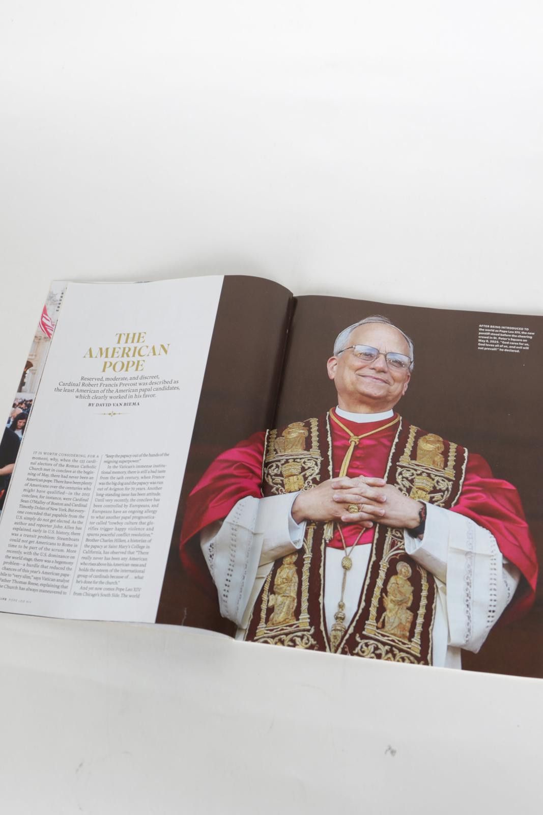 Chalk Line 2025' LIFE Pope Leo XIV: A Pope For All Magazine Size ONE SIZE - 5 Thumbnail