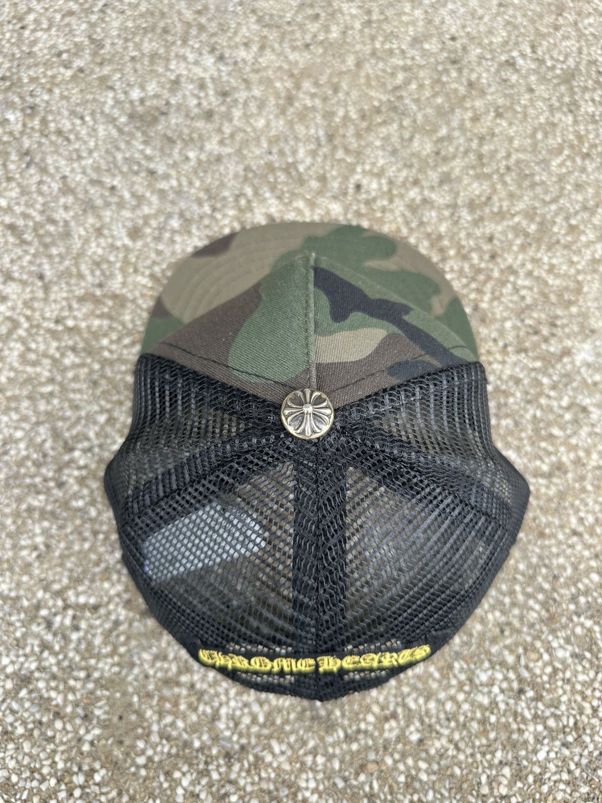 Chrome Hearts Chrome Hearts camo cross patch trucker hat Size ONE SIZE - 4 Thumbnail