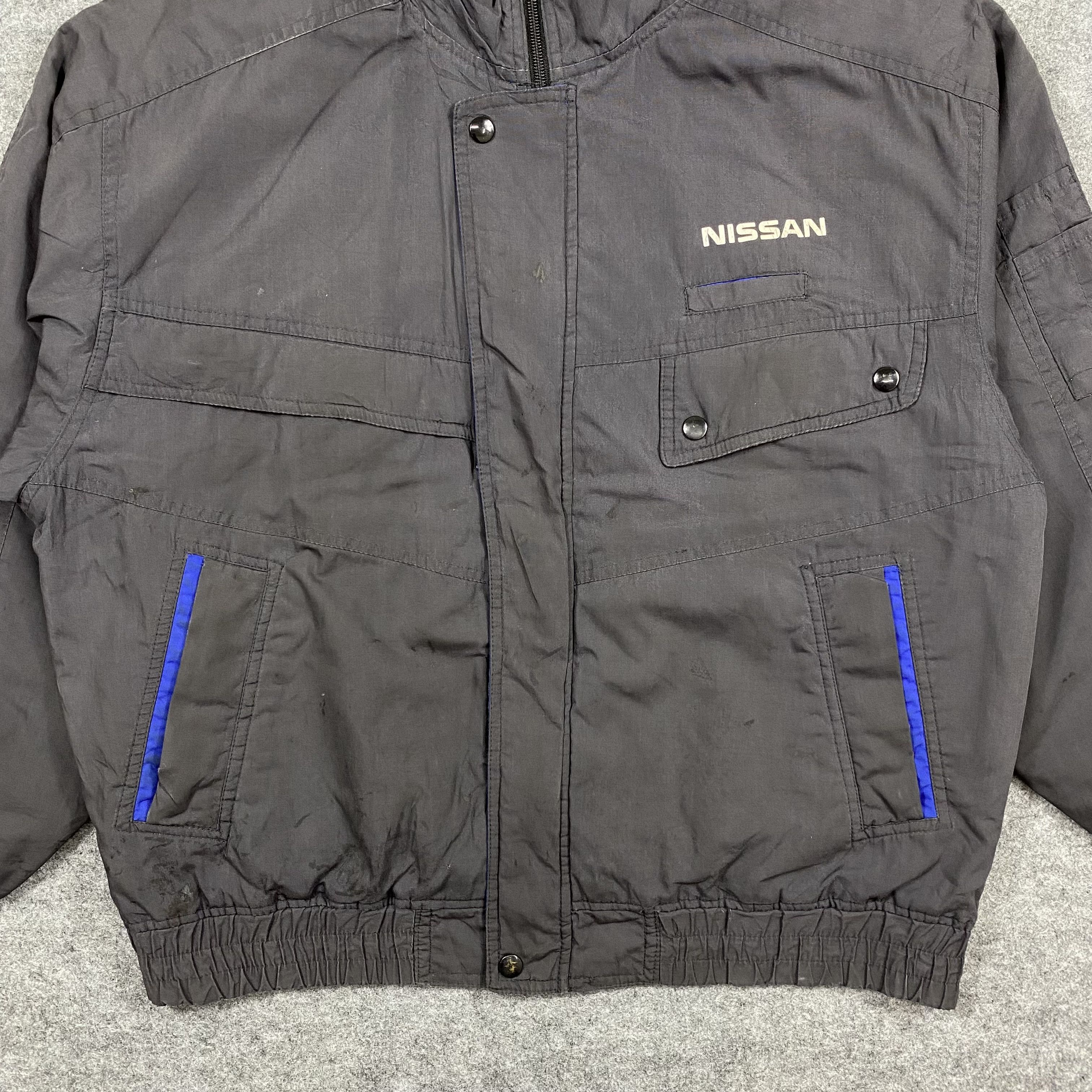 Nissan Vintage Nissan Motors Mechanic Jacket Workwear Altia-J669 Size US L / EU 52-54 / 3 - 6 Thumbnail