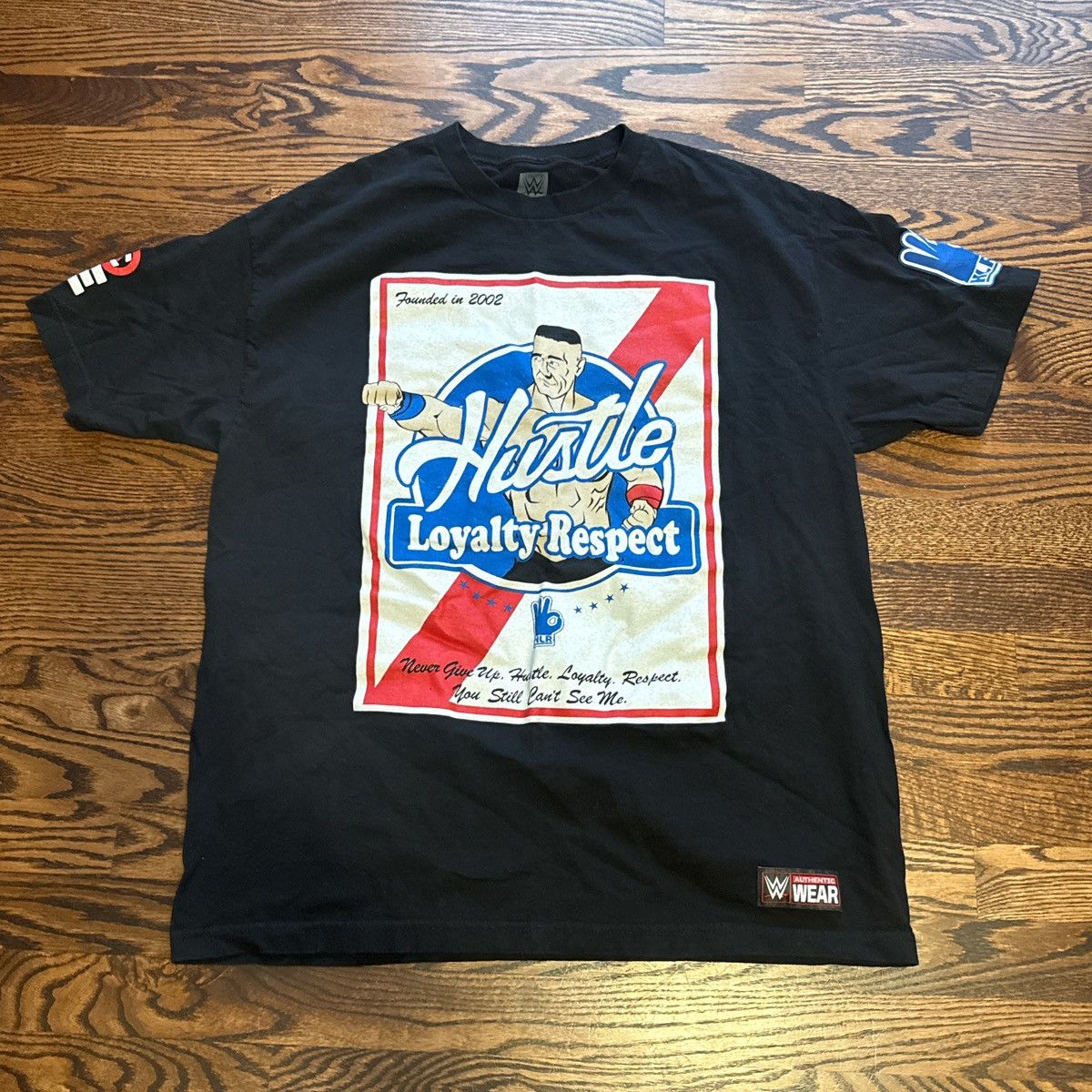 WWE Y2K John Cena NEVER GIVE UP shirt Size US XL / EU 56 / 4 - 1 Thumbnail