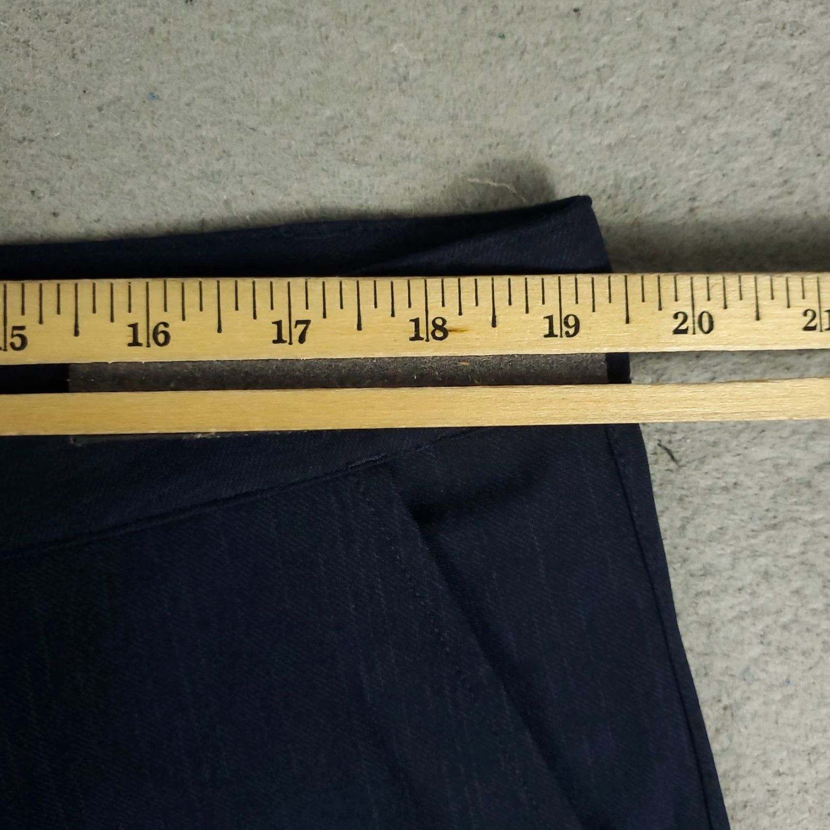 Rhone Rhone Pants Mens 38x33 Blue Chino Straight Flat Front Slim Casual Business Formal Workwear 38 Inseam 33 Size US 38 / EU 54 - 3 Thumbnail