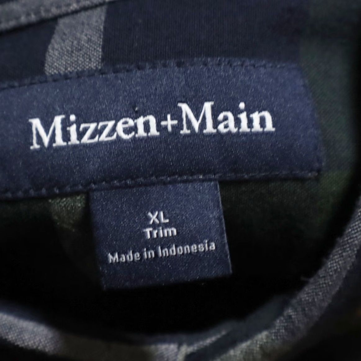 Mizzen+Main Mizzen + Main City Flannel Stretch Button Up Shirt Green Men's XL Size US XL / EU 56 / 4 - 5 Thumbnail
