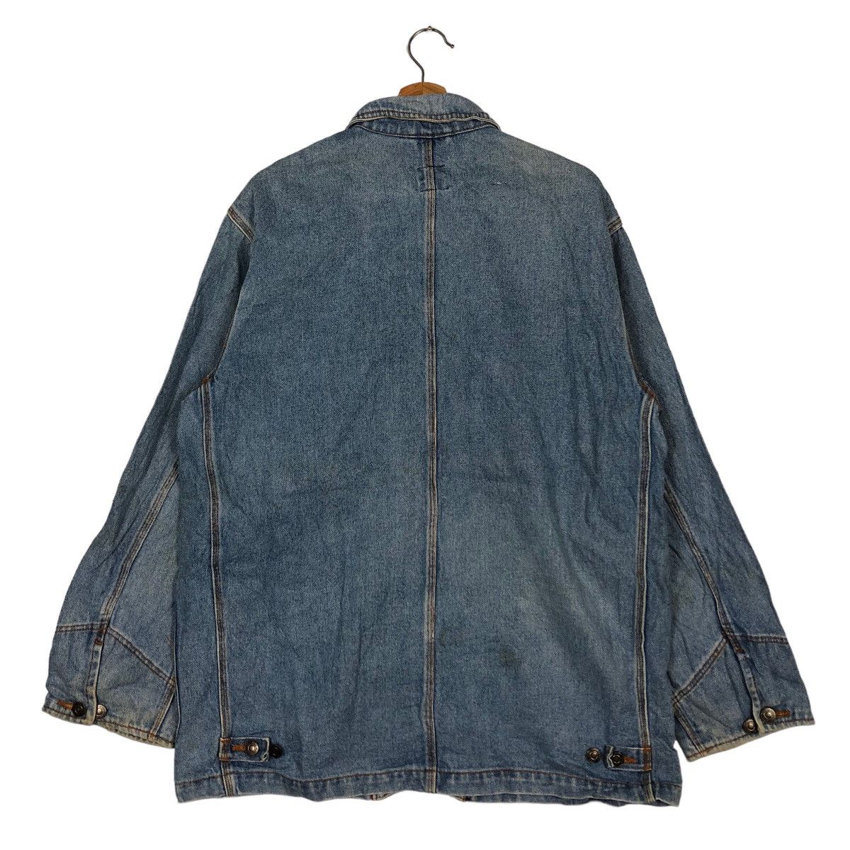 Japanese Brand 🔥90’s Chore Denim Jacket Offroad Boston USA Toyo Enterprise Size US M / EU 48-50 / 2 - 8 Thumbnail