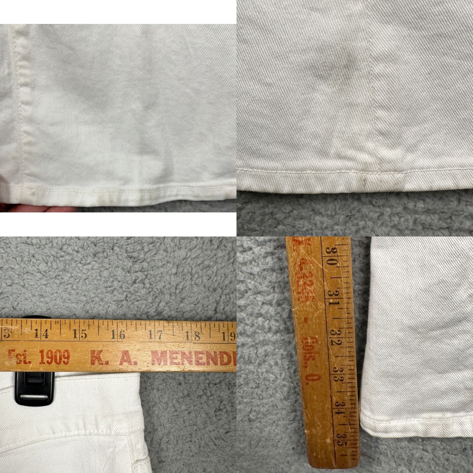 Citizens Of Humanity Citizens of Humanity Angie Super Flare Jeans White 32 Women Wide-Leg Bell Bottom 5-Pocket Denim USA Vintage? No Size 24" / US 00 / IT 34 - 8 Thumbnail