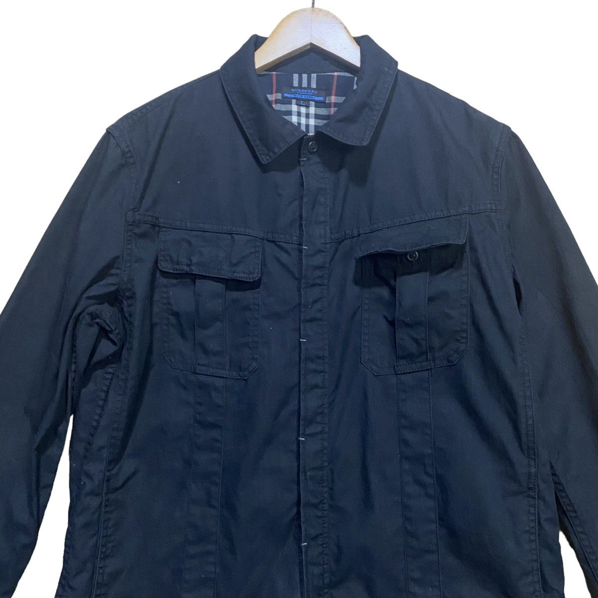 Burberry × Designer Burberry Blue Label Long Sleeve Jacket Size US L / EU 52-54 / 3 - 3 Thumbnail