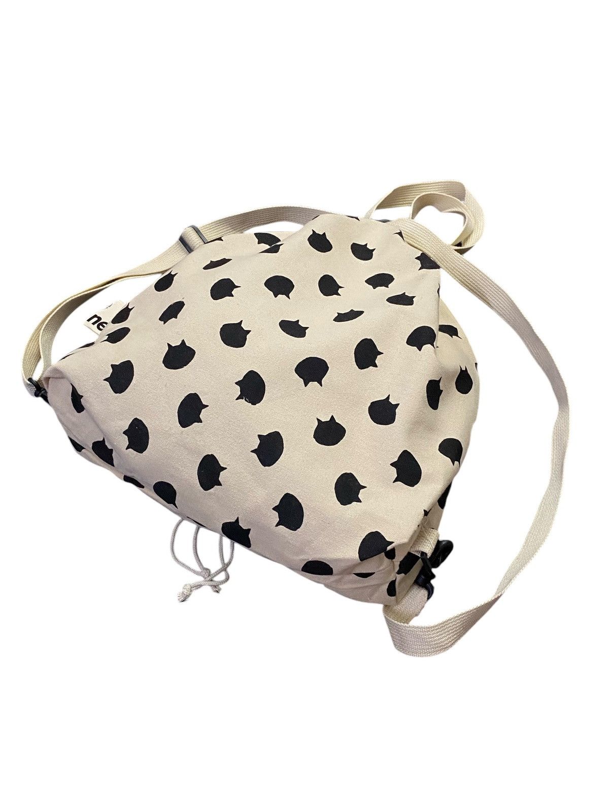 Issey Miyake Ne-Net By Issey Miyake Drawstring Bagpack/Tote Bag Size ONE SIZE - 9 Thumbnail