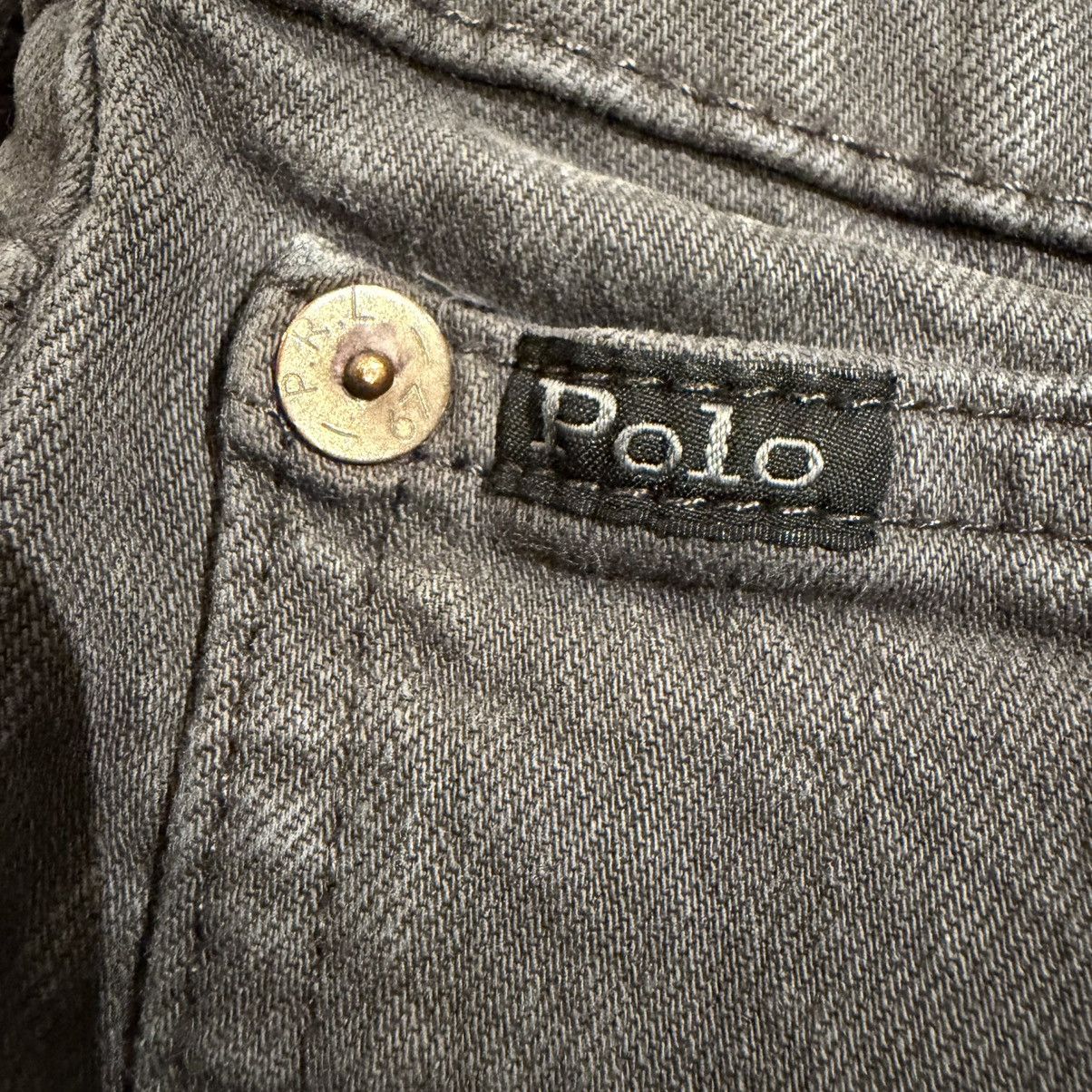 Polo Ralph Lauren Polo Ralph Lauren Jeans Mens 36x34 Gray Denim Pants Size US 36 / EU 52 - 3 Thumbnail