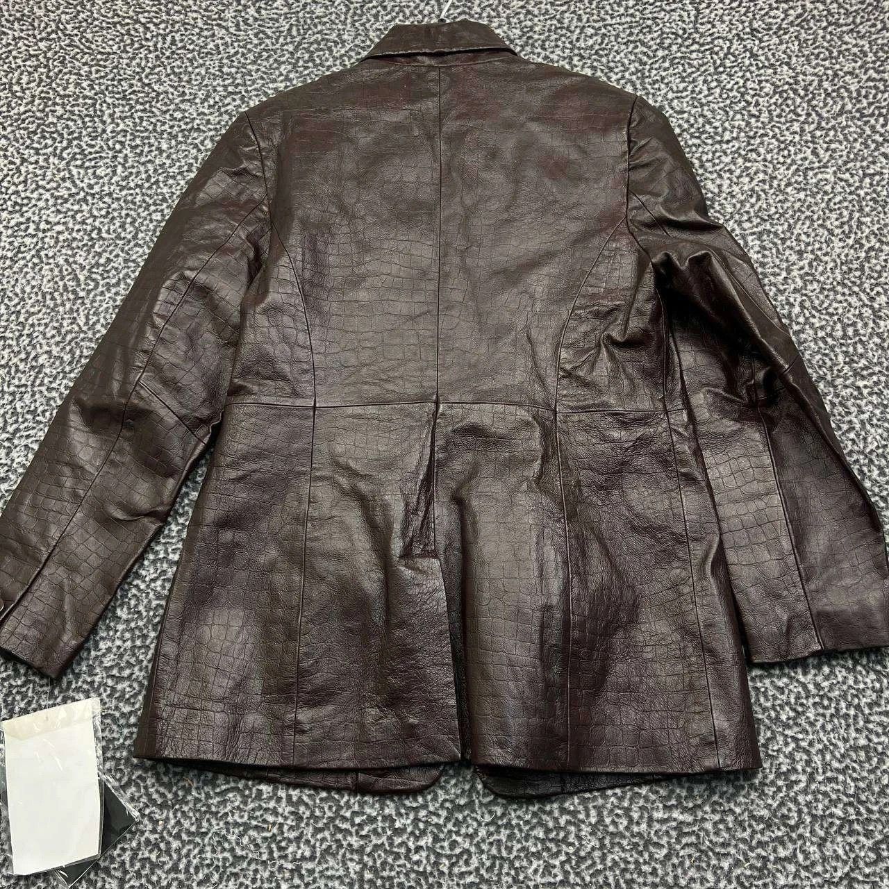 Other Vintage Terry Lewis Leather Jacket Women Button Front New S Size S / US 4 / IT 40 - 2 Thumbnail