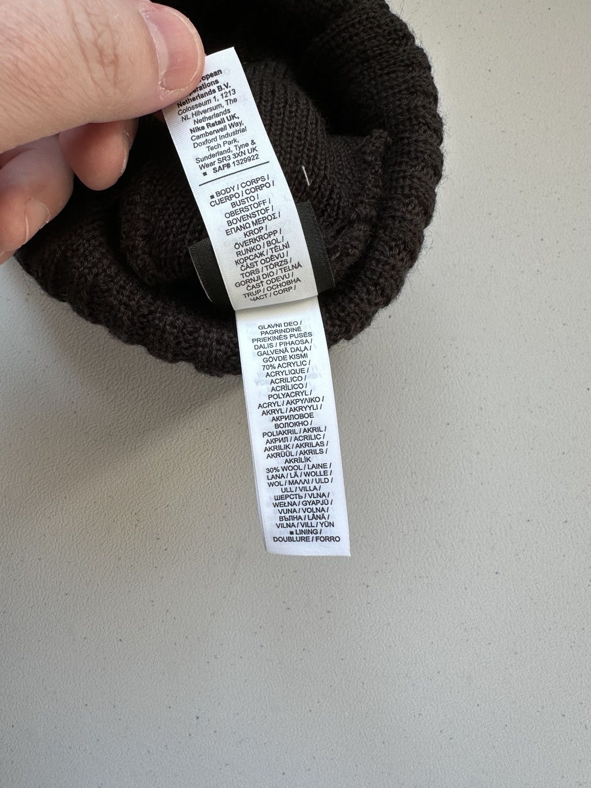 Nike Nike Beanie Winter Hat Size ONE SIZE - 6 Thumbnail