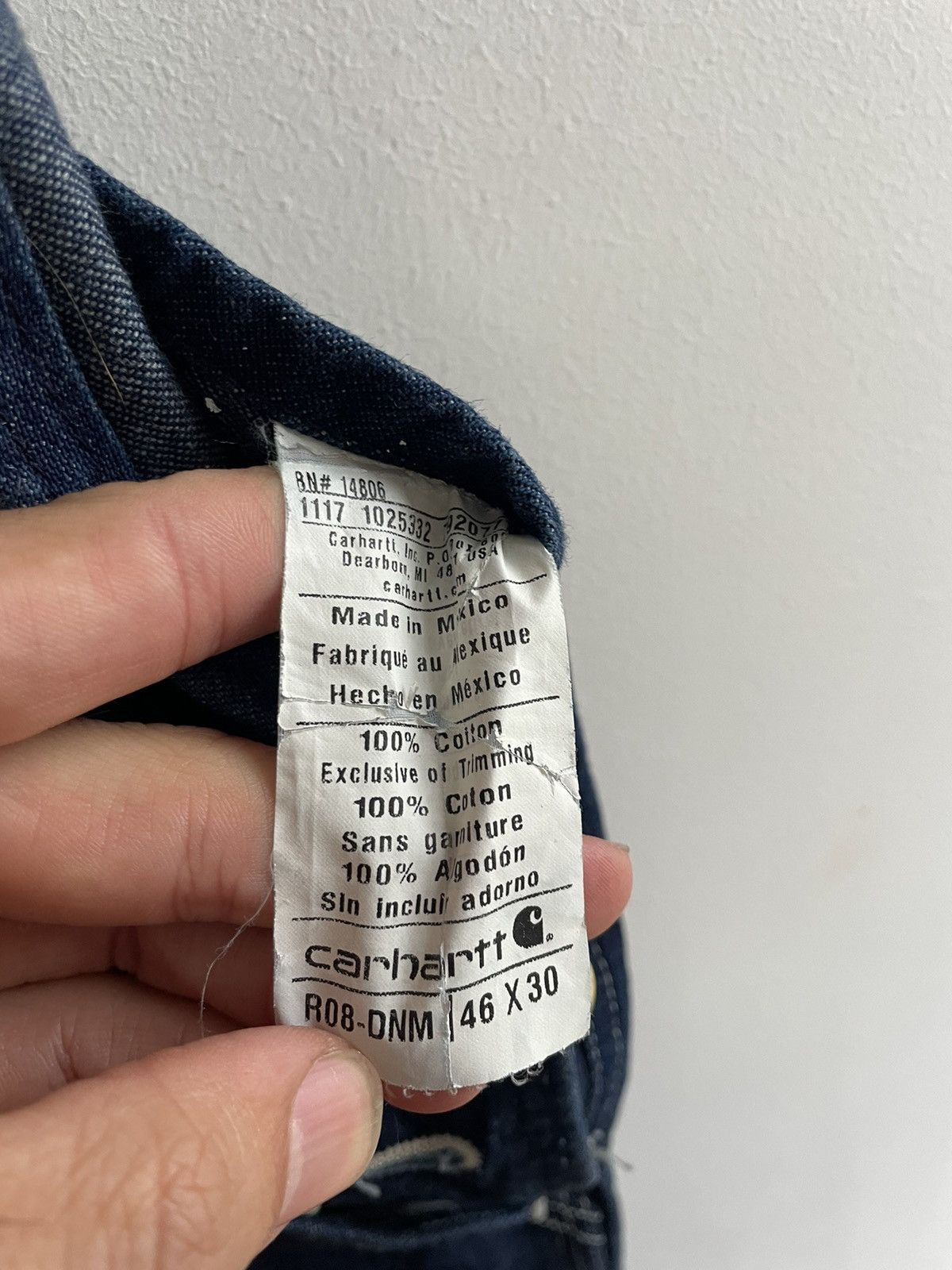 Carhartt Overall Carhartt Size US 36 / EU 52 - 8 Thumbnail