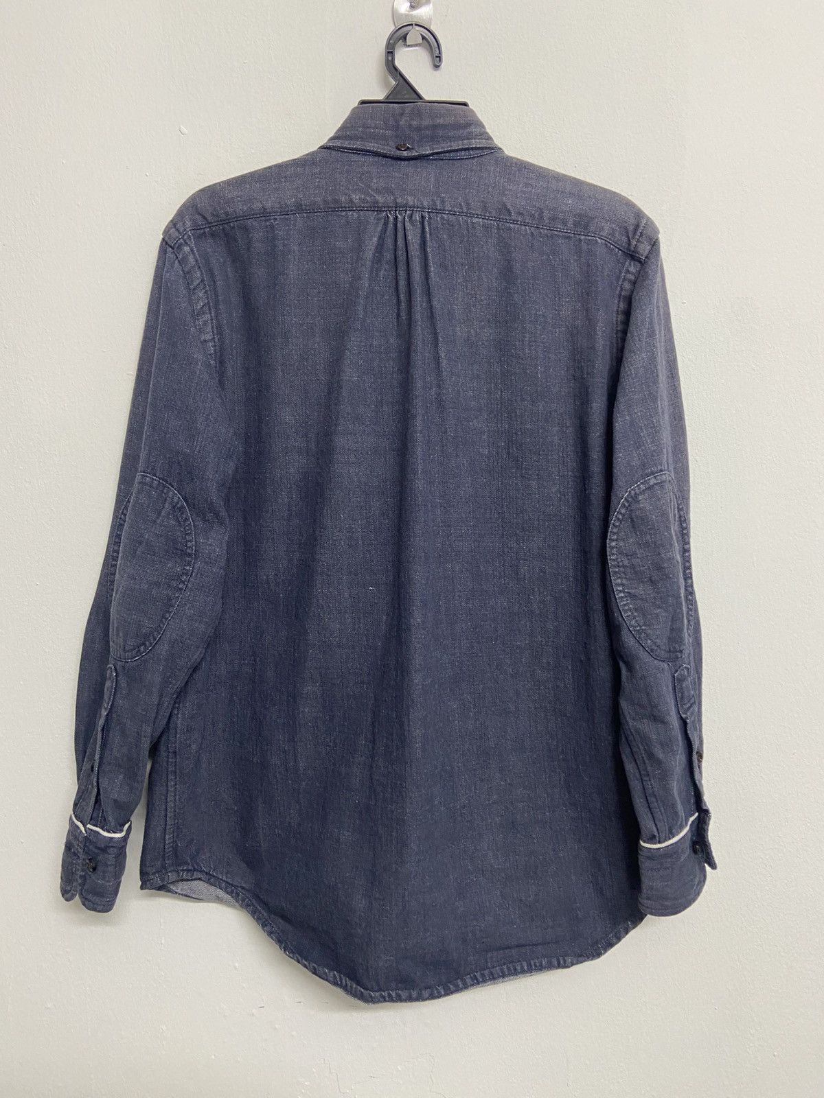 Evisu Evisu Yamane Denim Shirt Embroidery Logo Longsleeve Size US M / EU 48-50 / 2 - 8 Thumbnail