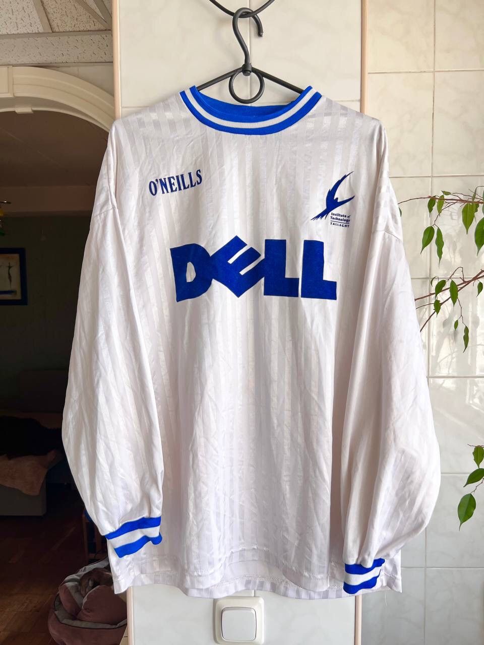 Other 1990s Vintage Dell Computer Big logo Long Sleeve Jersey Size US L / EU 52-54 / 3 - 1 Thumbnail