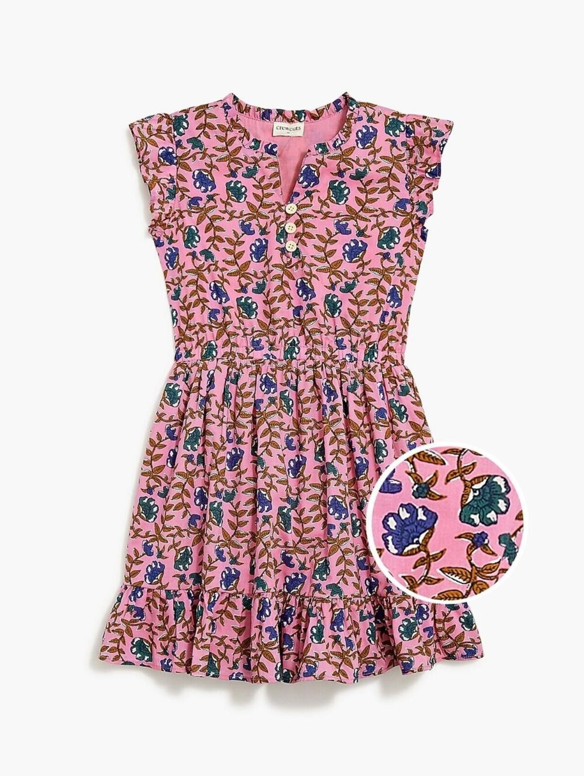 Other Crewcuts Girls' floral dress Size ONE SIZE - 1 Thumbnail