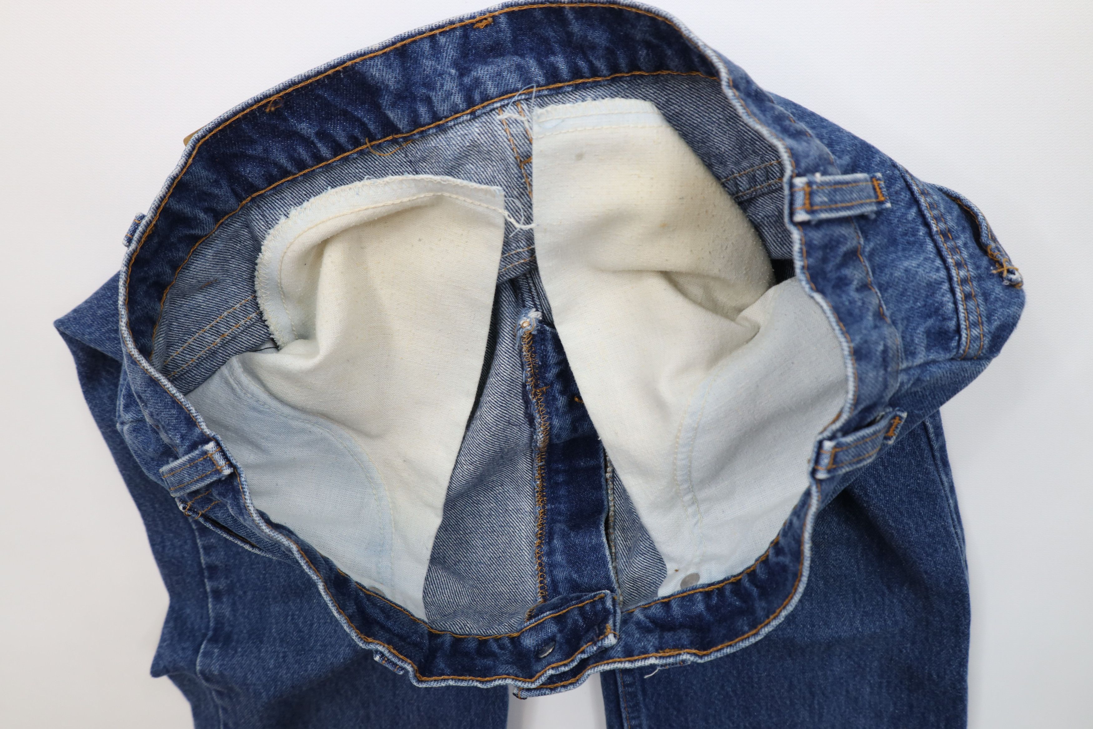 Levi's Vintage 90s Levis 517 Orange Tab Wide Leg Bootcut Jeans USA Size US 34 / EU 50 - 8 Thumbnail