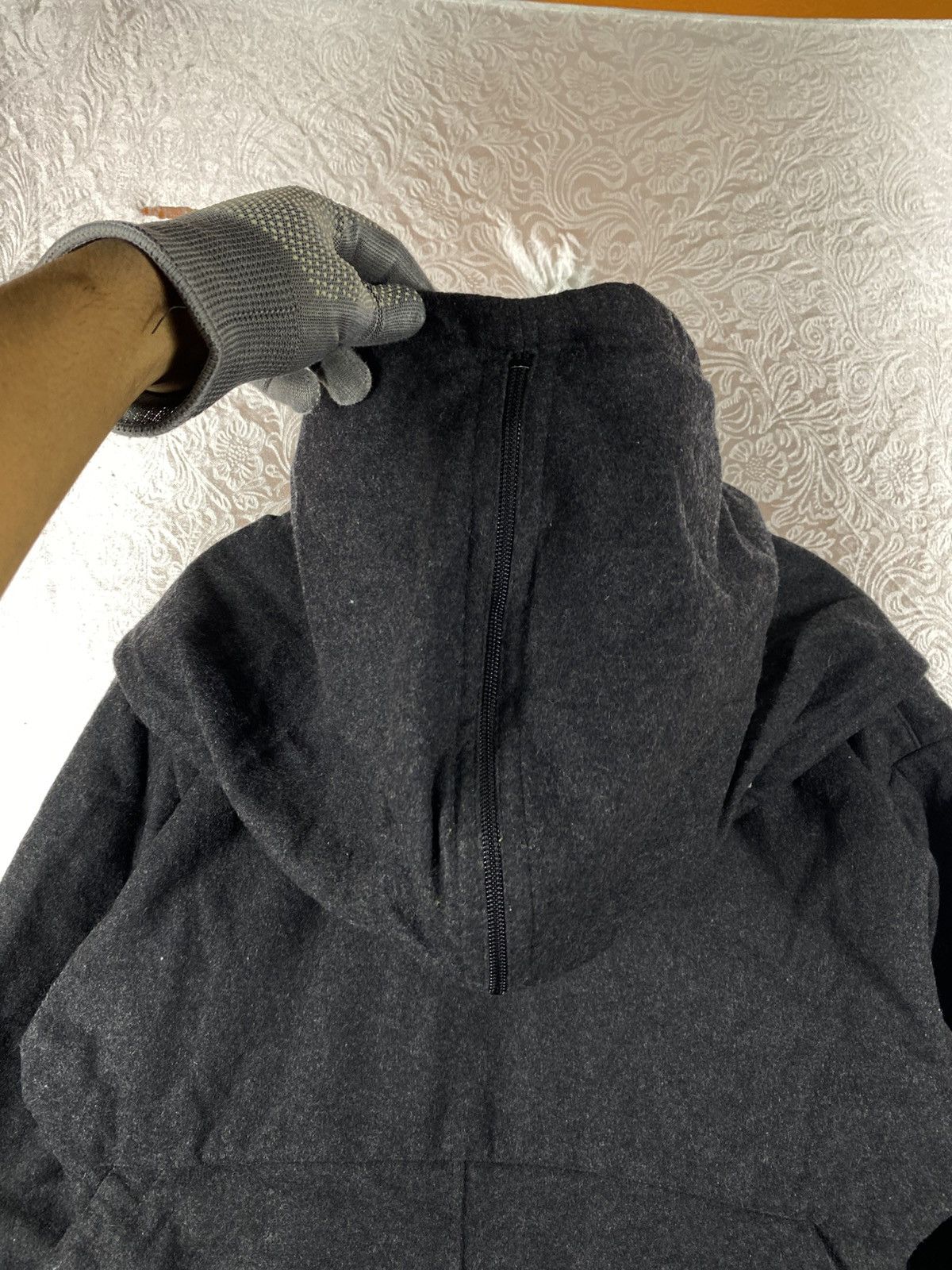 Final Home FINAL HOME Black Hooded Technical Jacket Issey Miyake Size US M / EU 48-50 / 2 - 12 Thumbnail