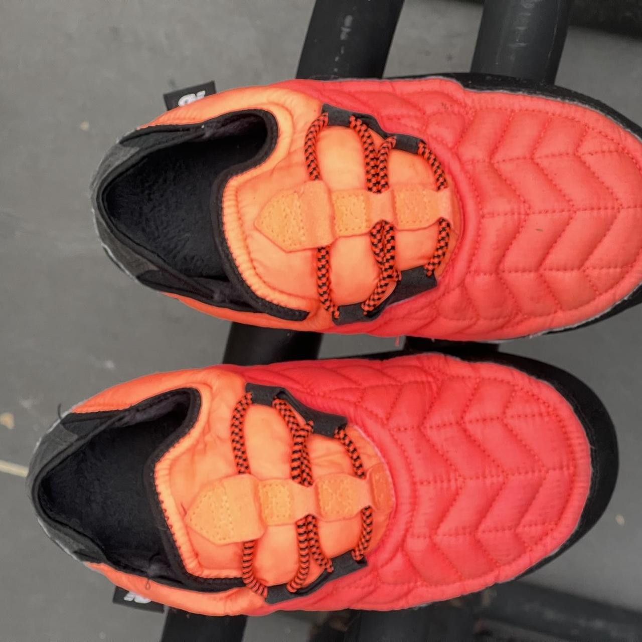 New Balance New Balance Fluoro neon orange, red and black puffy slippers Size US 6 / IT 36 - 3 Thumbnail