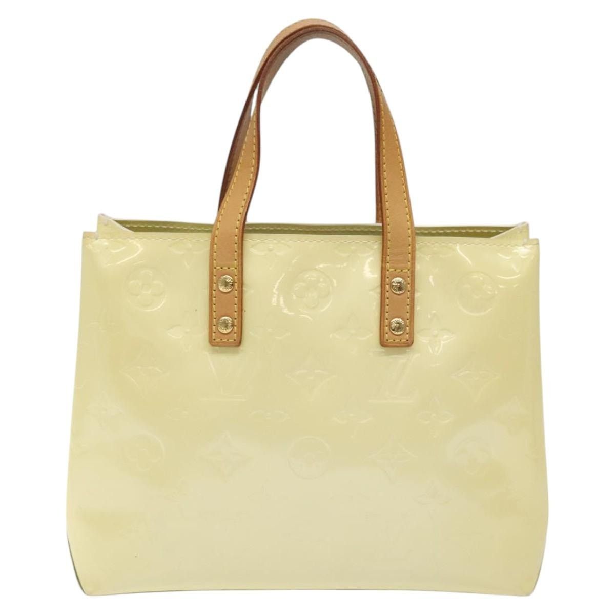 Louis Vuitton LOUIS VUITTON Monogram Vernis Reade PM Hand Bag Perle M91336 Size ONE SIZE - 2 Thumbnail