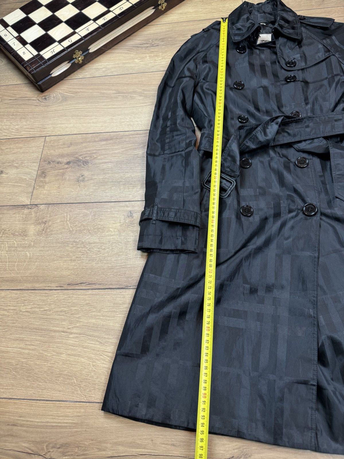 Burberry Vintage trench coat Burberry original luxury streetwear item Size XS / US 0-2 / IT 36-38 - 6 Thumbnail
