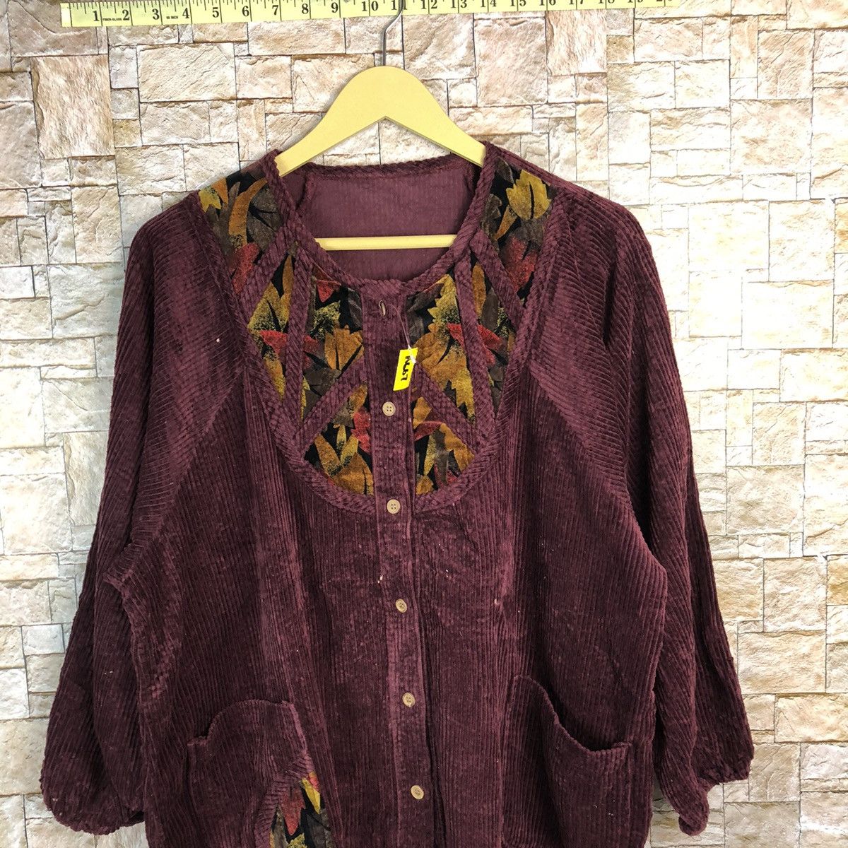 Japanese Brand Japan vintage art Purple shirt #A667 Size L / US 10 / IT 46 - 2 Thumbnail