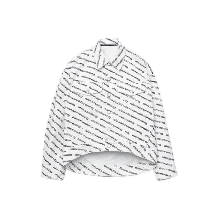 Alexander Wang Alexander Wang SS21 Graphic Casual Chic Jacket - Size M / US 6-8 / IT 42-44 - 1 Thumbnail