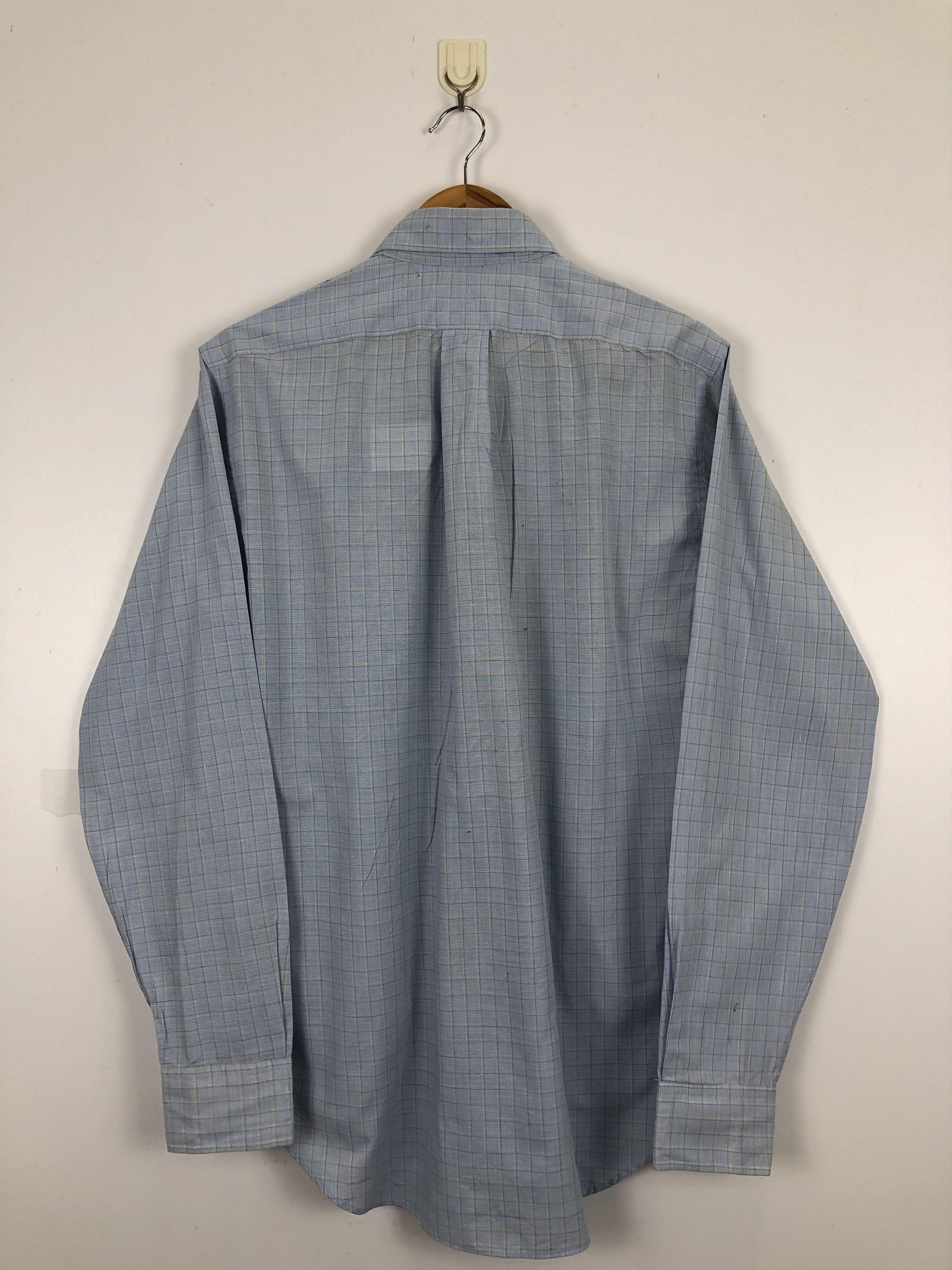 Chaps Ralph Lauren × Vintage Vintage 90s Chaps Ralph Lauren Chambray Western Shirt TA0455 Size US L / EU 52-54 / 3 - 3 Thumbnail