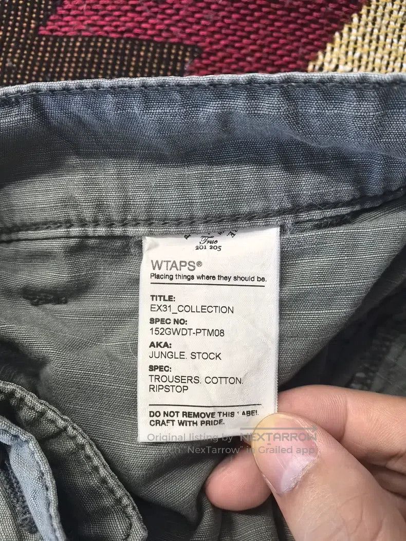 Wtaps Wtaps size 1 Wash gray-green work pants Size US 38 / EU 54 - 5 Thumbnail