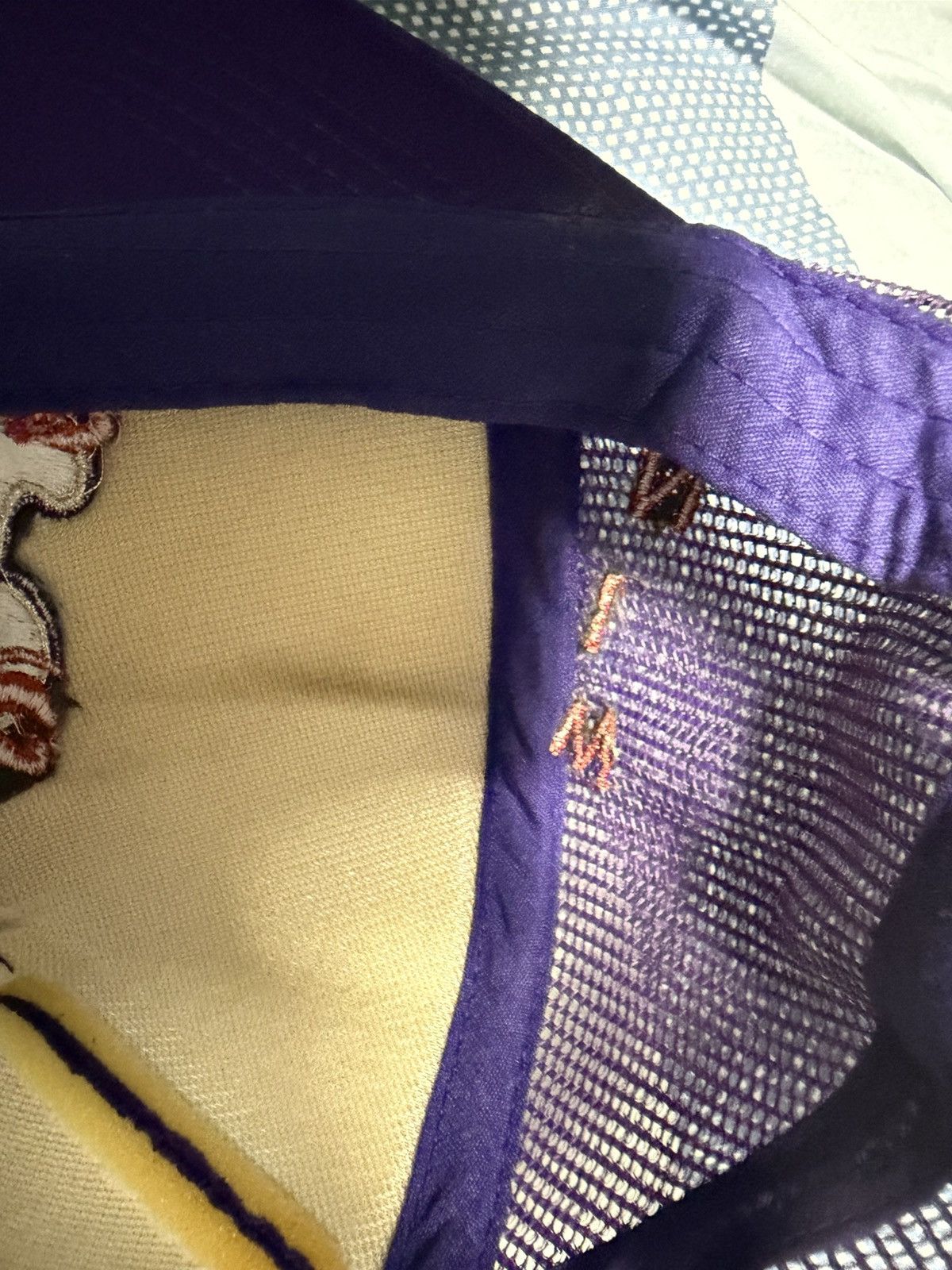 LaRopa La Ropa Purple Trucker Hat Size ONE SIZE - 8 Thumbnail