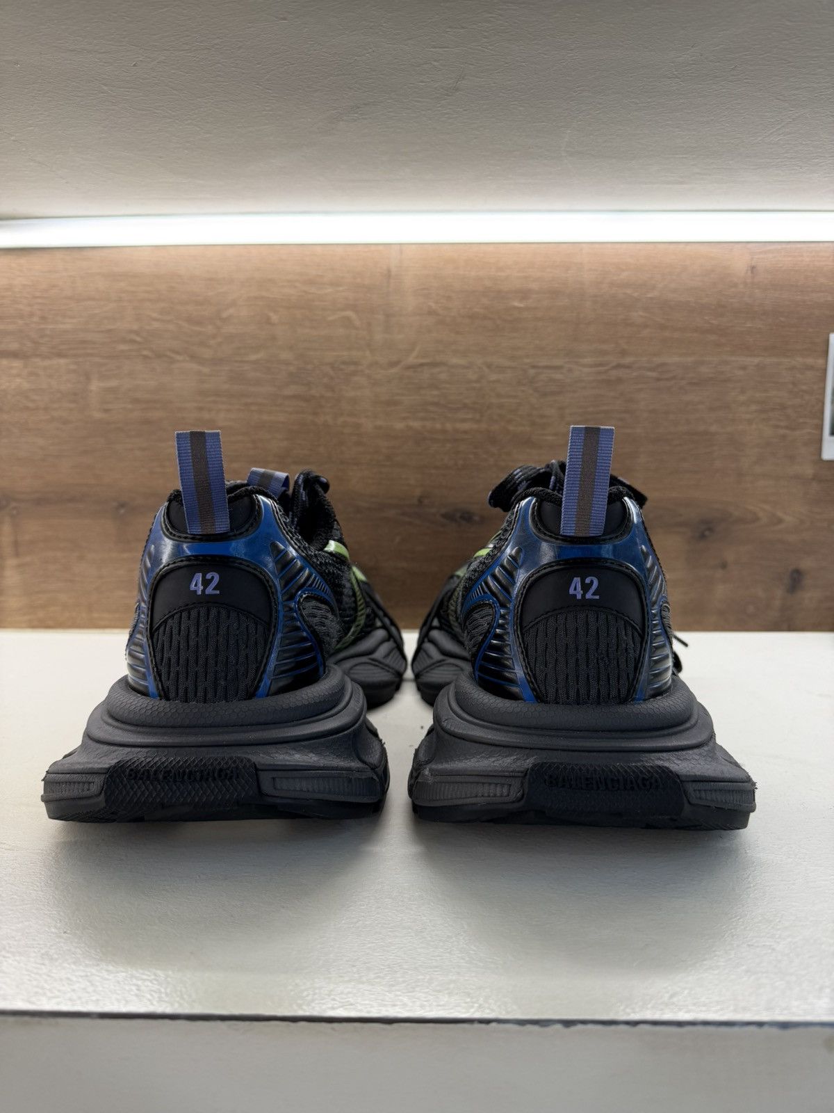 Balenciaga Balenciaga 3XL Sneakers “Black Neon” Size US 8.5 / EU 41-42 - 10 Thumbnail